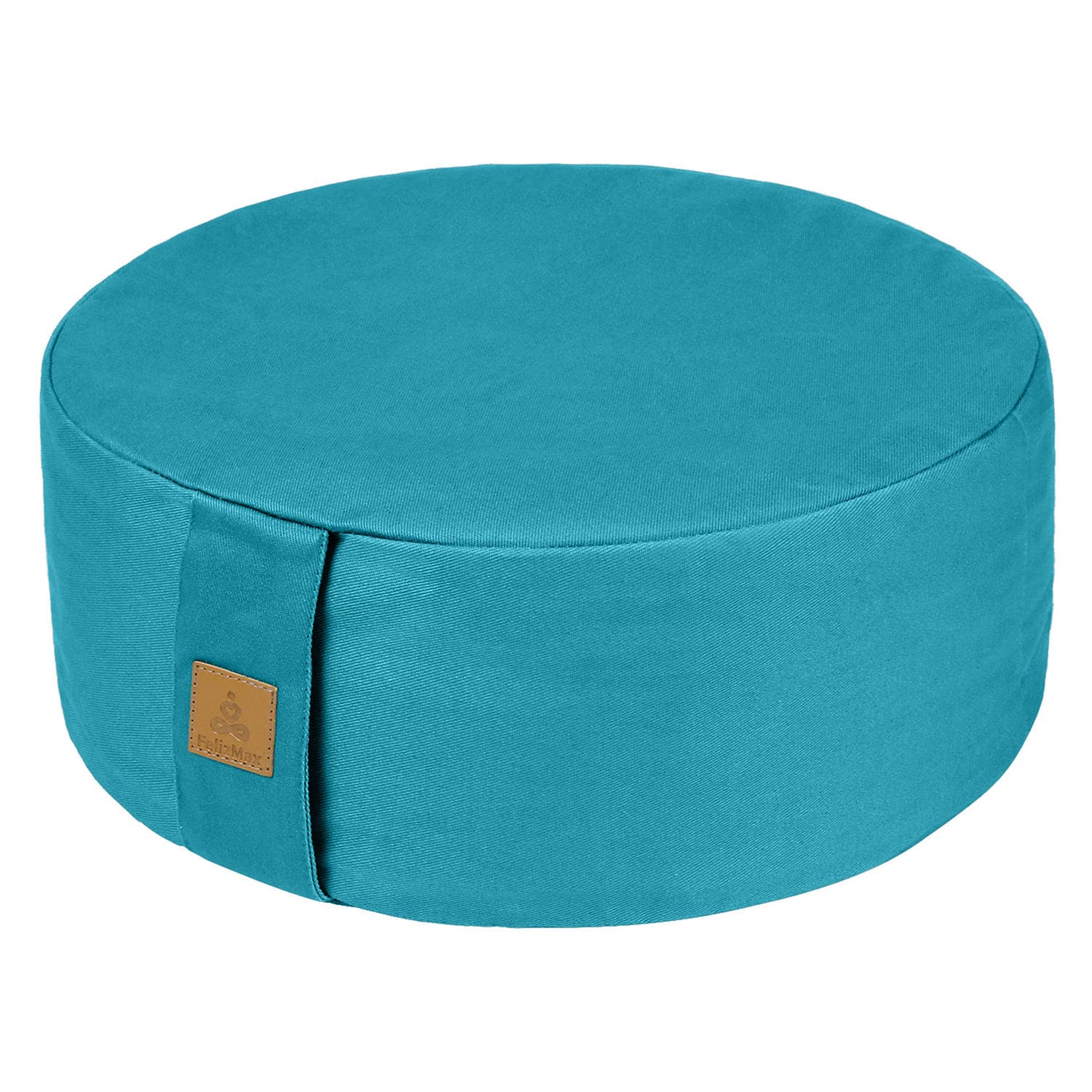 Zafu Buckwheat Meditation CushionD=1316 H=5.5Round Zabuton Meditation PillowYoga Bolster Kneeling Pillow Premium Yoga Pillow for Sitting on Floor Zippered Cotton Cover product thumbnail 2