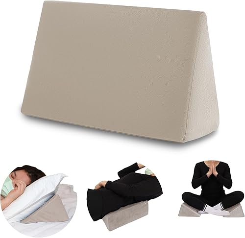 Almohada de cuña pequeña, almohada de cuña para úlceras de cama, almohada de posicionamiento, cuña de posicionamiento, mini almohada para portátil y