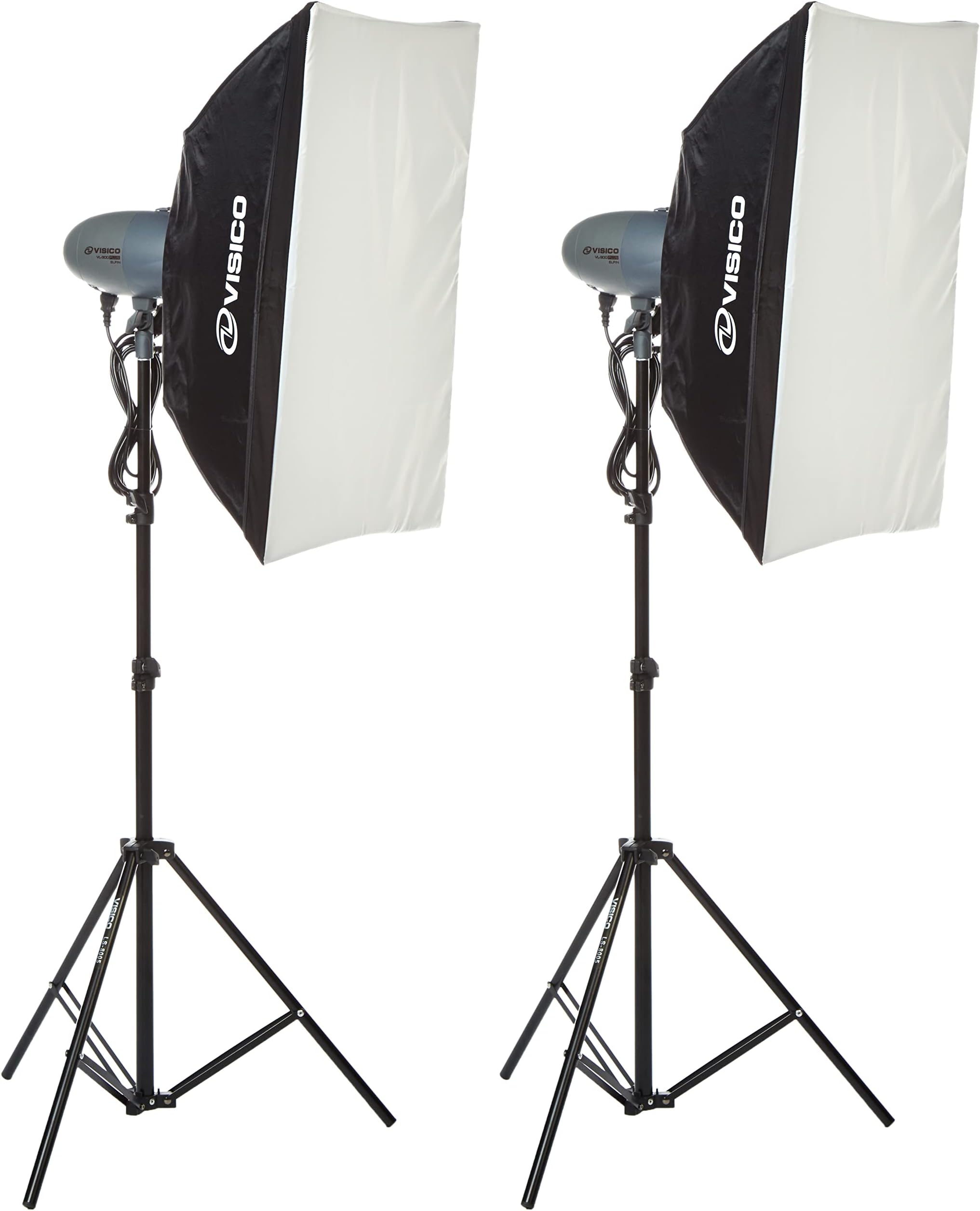 Visico Photo Lighting Kit Vl 300Plus Soft Box Kit, Multicolor, L