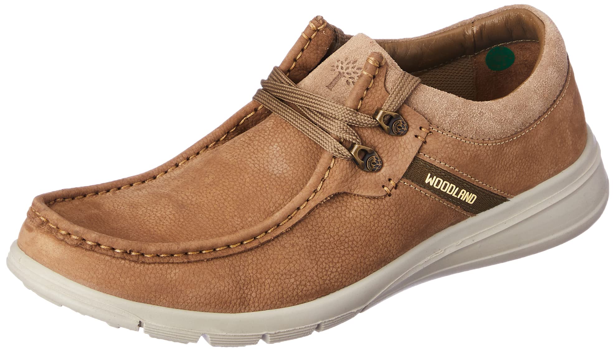 Woodland Mens Dubai Khaki Leather Casual Shoe-8 UK (42 EU) (GC 3446119NW) (B0BR5LKDMY) Amazon Price History, Amazon Price Tracker