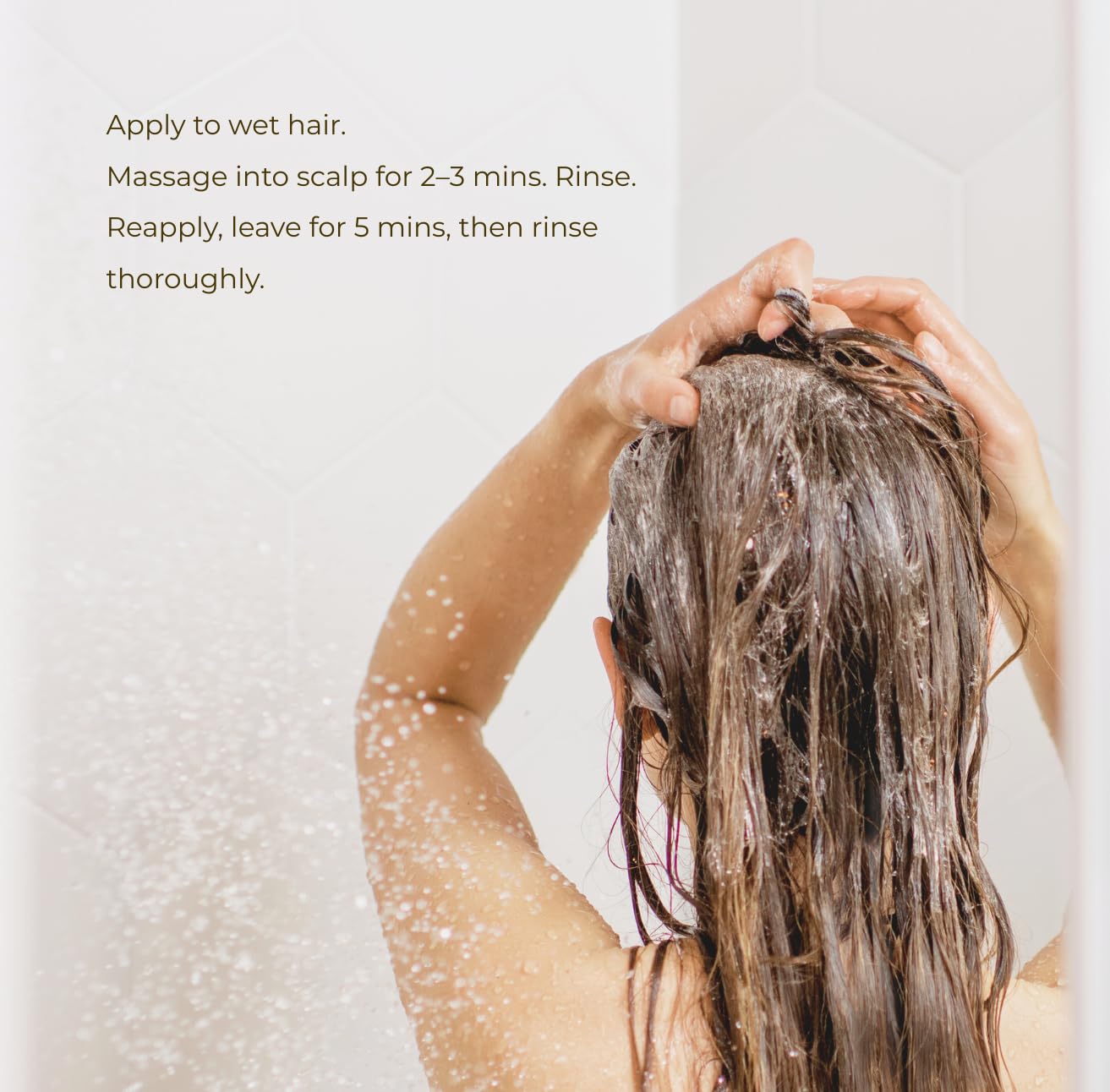 REvival Black Mud Shampoo - Deeply Cleanses & Balances - For Oily Hair & Dandruff - 300 ml - Image 4