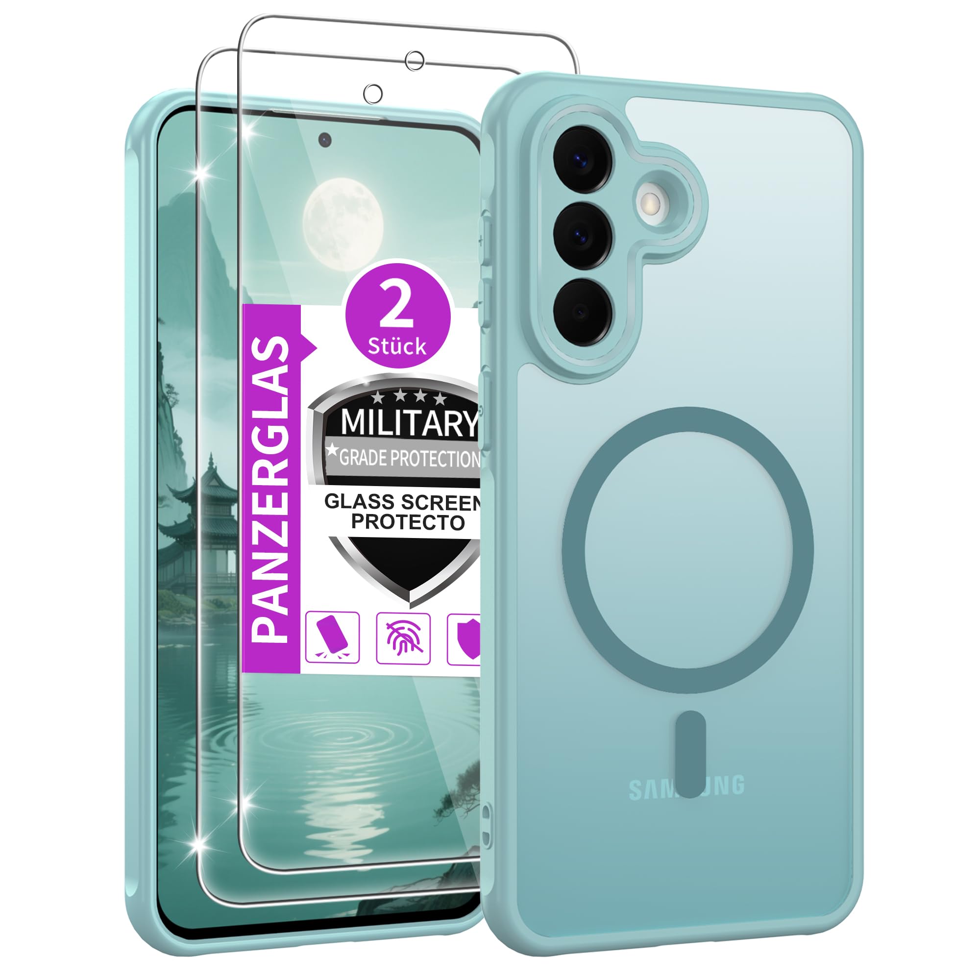 Jshru für Samsung Galaxy A15/A16/A56 5G/A17 /A26/A36/A37/A57 Hülle