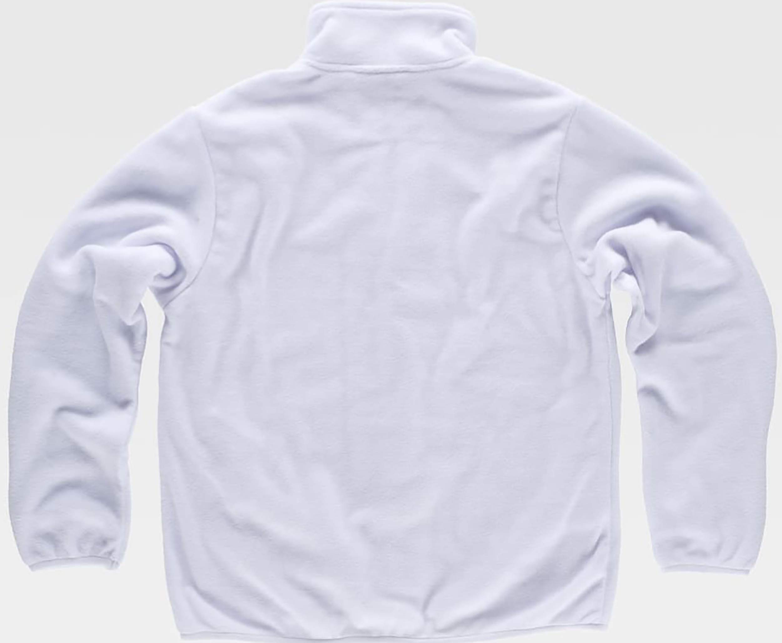 WORKTEAM Chaqueta Polar Cuello Alto Cremallera 100% Poliéster 280g Interior Suave Cálida Transpirable Ropa Laboral Outdoor Unisex