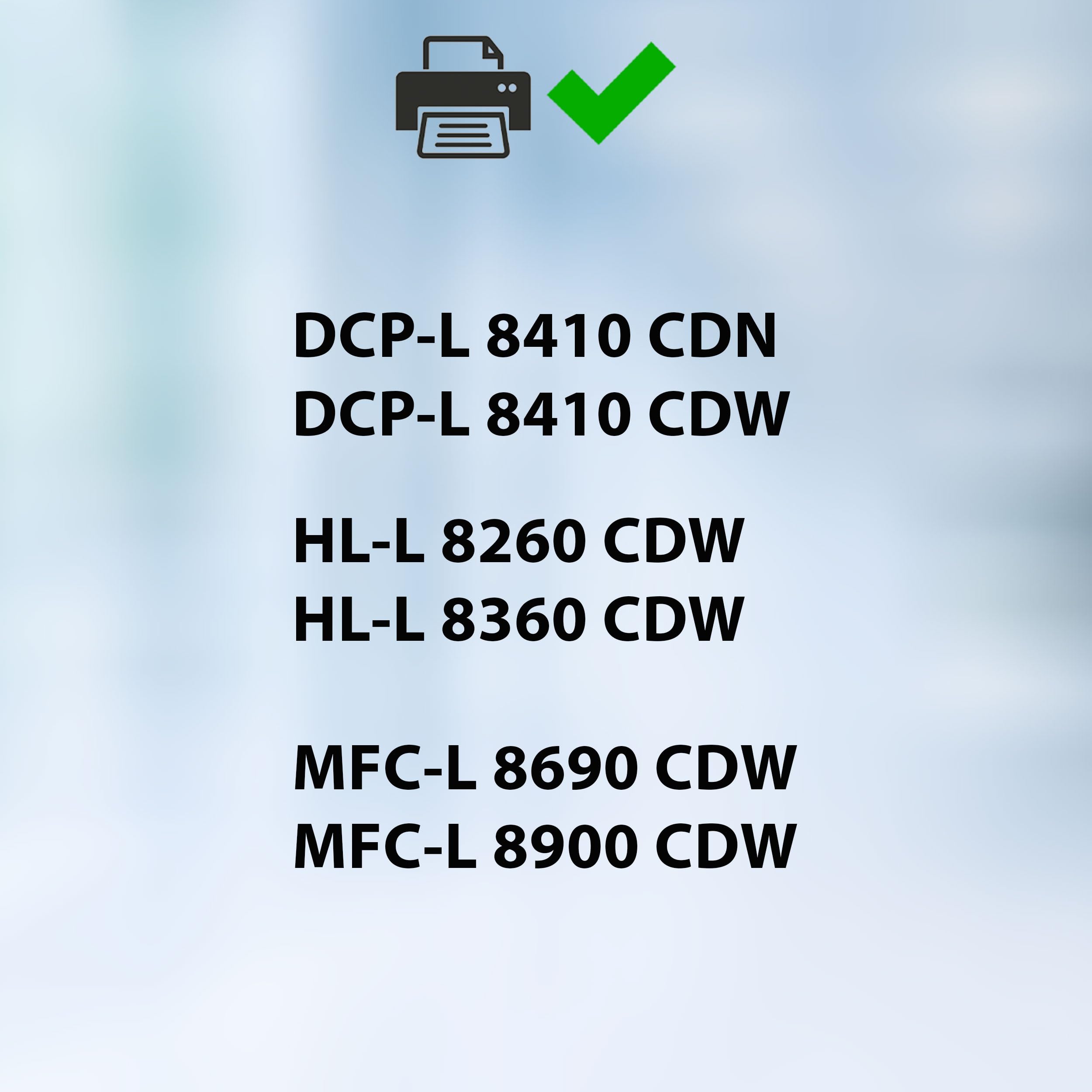 Supply Guy TN423, TN421 Cartucce di Toner Compatibile con Brother TN-423, TN-421 per Brother MFC-L8690CDW, MFC-L8900CDW, HL-L8260CDW, HL-L8360CDW, DCP-L8410CDW Multipack 4 Cartuccia Toner