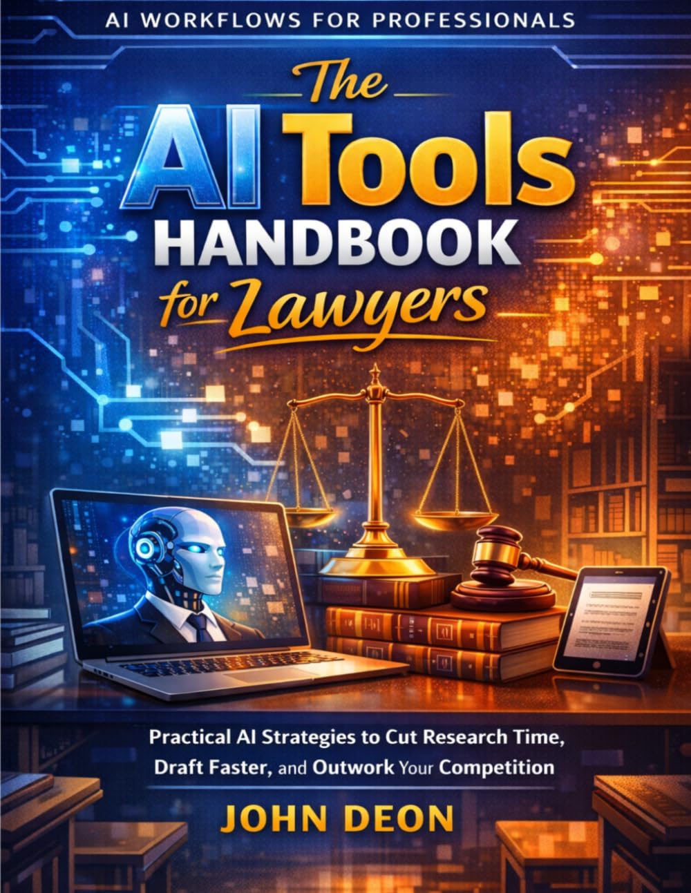The AI Tools Handbook for Lawyers: Practical AI Strategies to Cut Research Time, Draft Faster, and Outwork Your Competition (AI Workflows for Professionals)