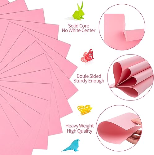 Vista 28 de Cartulina negra – 8.5 x 11 pulgadas, 92 libras, papel pesado perfecto para álbumes de recortes, manualidades, tarjetas de visita, 25 hojas de 8.5