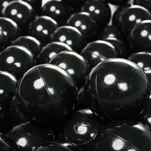 Miniatura 5 de PlayMaty Pelotas de juego  Pelotas de plástico transparente sin ftalatos y BPA, 2.36 pulgadas para niños pequeños y bebés para casa de juegos,