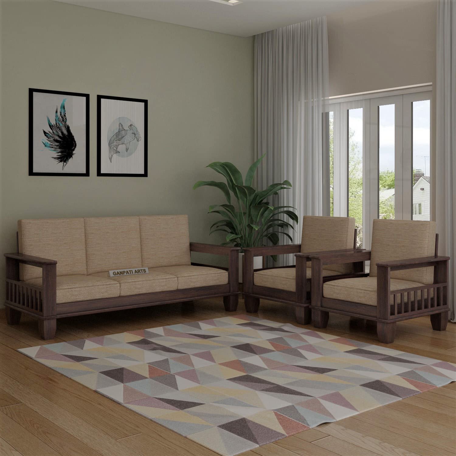 See full amazon price history chart for Ganpati Arts Sheesham Wood Delta 5 Seater Sofa Set with Side Pocket for Living Room Solid Wood 3+1+1 Sofa for Office (Walnut Finish) Ganpati Arts Sheesham Wood Delta 5 Seater Sofa Set with Side Pocket for Living Room Solid Wood 3+1+1 Sofa for Office (Walnut Finish) (B09G3B7B86) Amazon Price History, Amazon Price Tracker