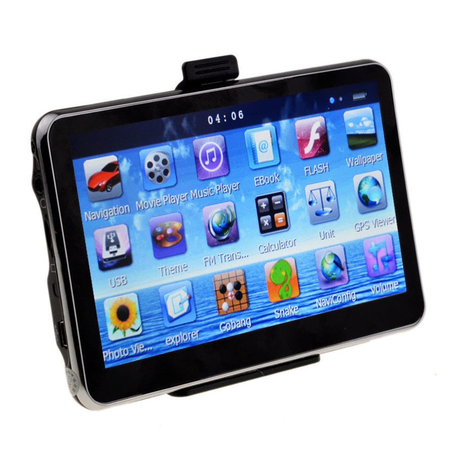 5'inch pojazdu dotykowego GPS 256 MB 8 GB. Samochód Nawigacja Bundle Najnowsza darmowa mapa, Seria Pro