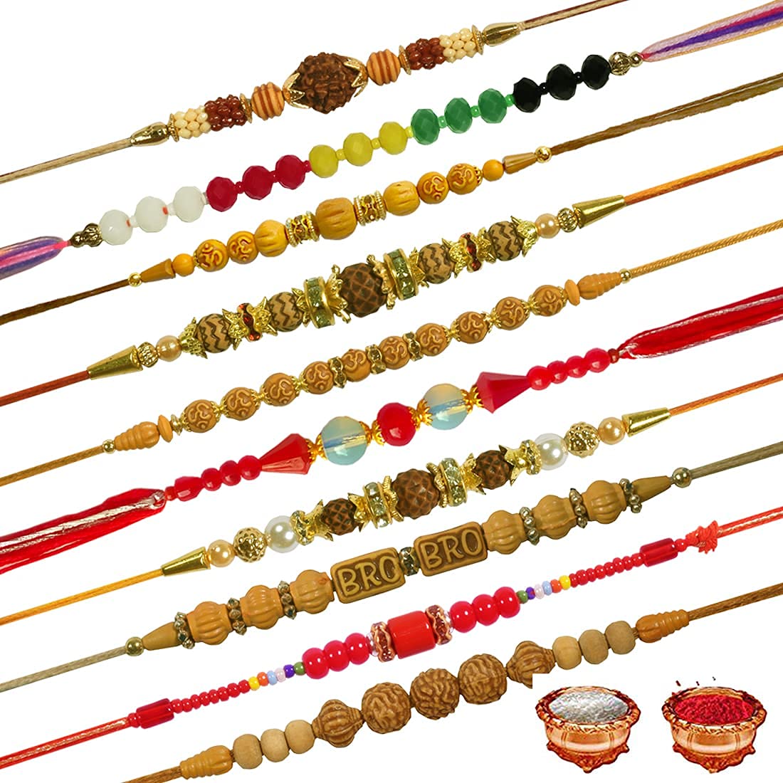 Luvkushcart Multicolor Combo of 10 Dora Rakhi Set for Men with Roli Chawal (Rakhi for Brother, Rakhi gift for brother, Rakhi gift for sister, Rakhi for brother combo, Rakhi for kids) (B09BK495LJ) Amazon Price History, Amazon Price Tracker