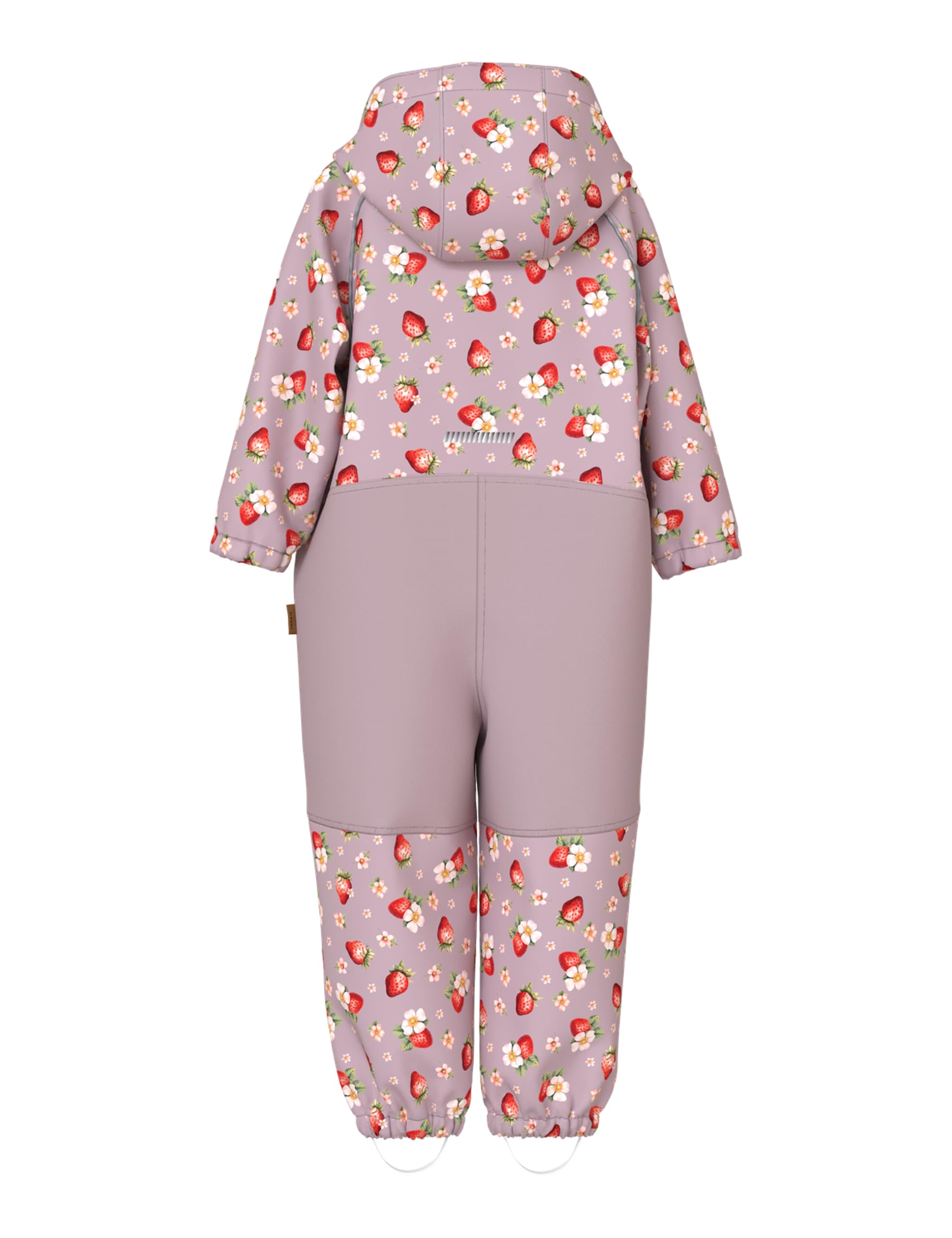 NAME IT Dziewczęcy Nmfalfa08 Softshell Suit AOP 1Fo Noos, Keepsake Lilac, 122