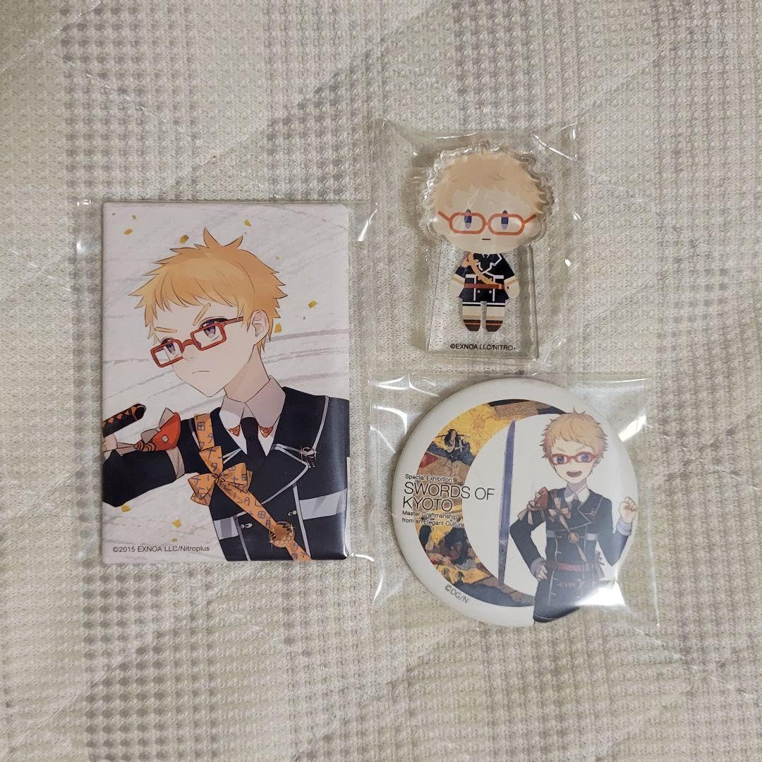 Amazon.co.jp: 刀剣乱舞 ONLINE 御伴散歩 五周年缶バッジ 京のか