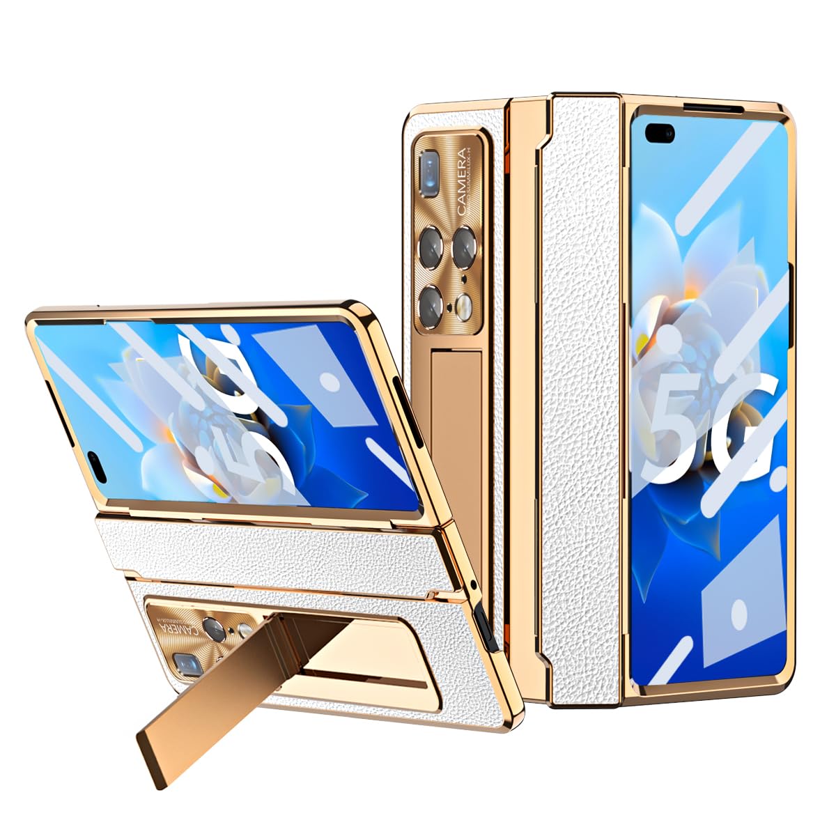 Coque Huawei Mate X2 rigide 360 blanche avec protège-écran et induction - 8