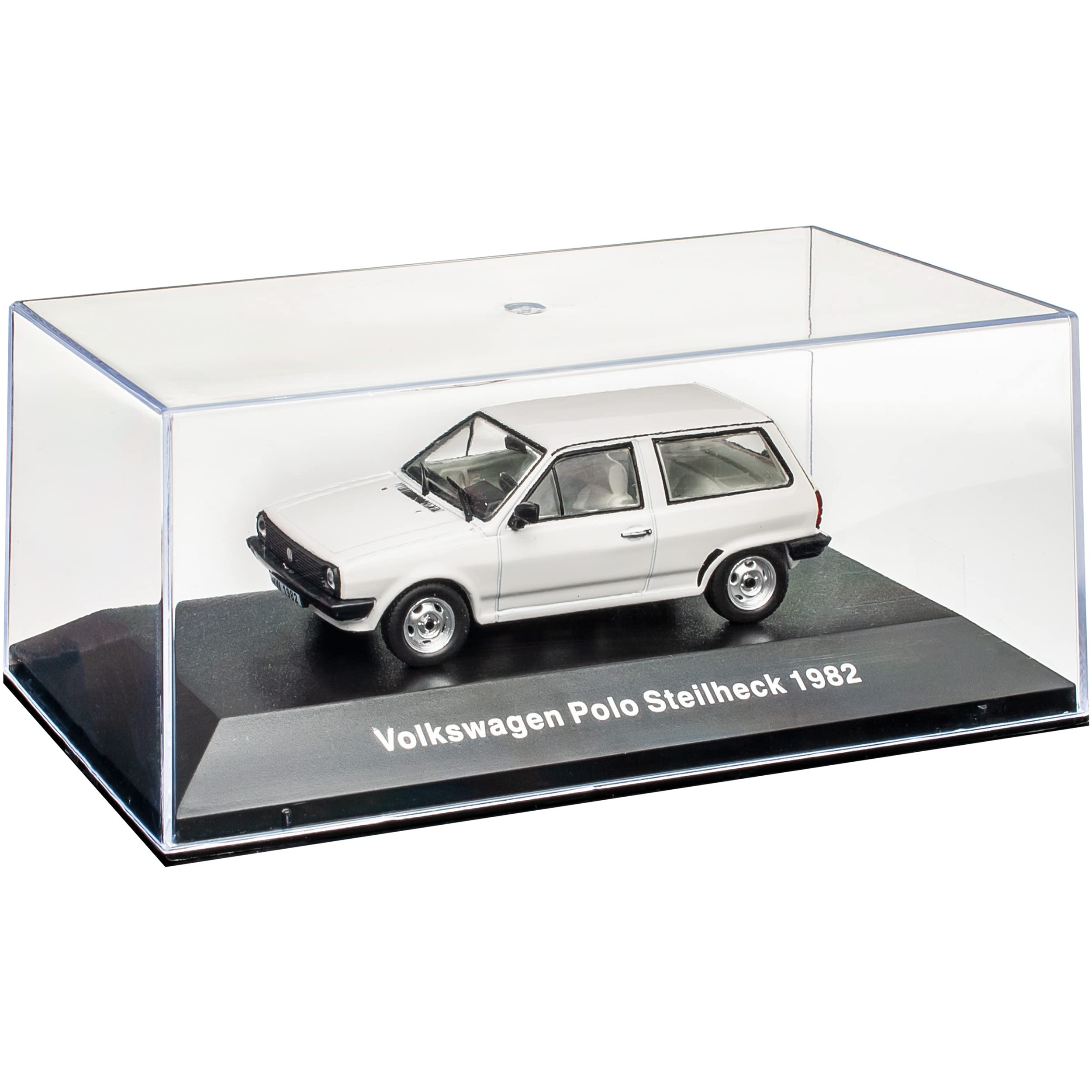 Ixo Volkwagen Polo II 86c 3 Türer Weiss 2. Generation 1981-1994 1/43 DeAgostini Modell Auto
