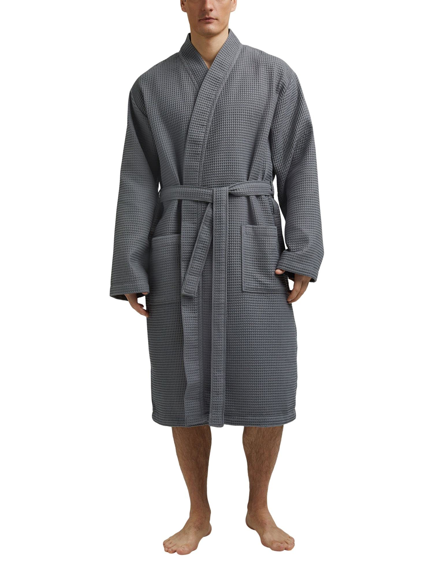 ESPRIT Albornoz de algodón para hombre