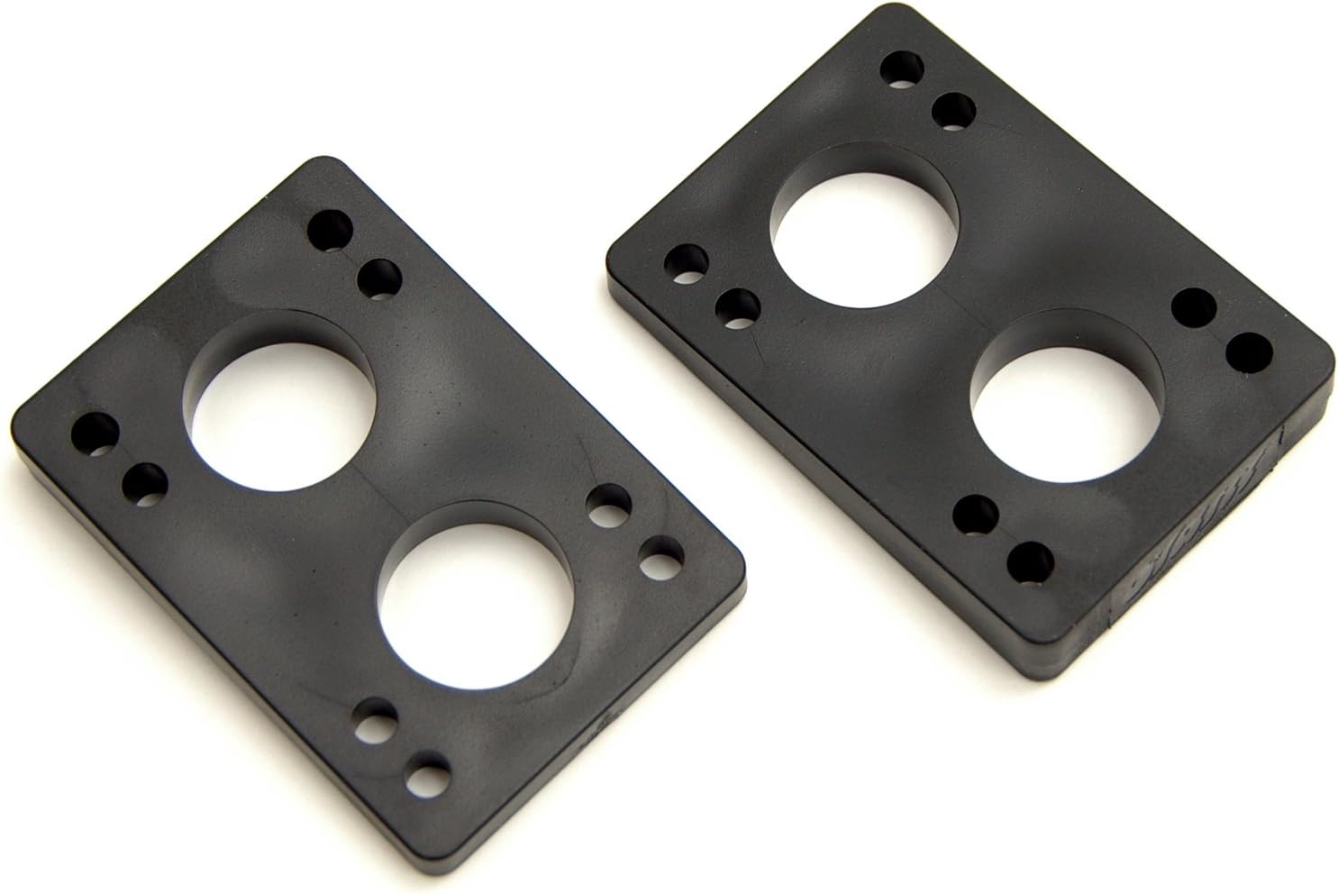 Globe Slant Wedge Riser Pads | Wedges to increase your board [Set of 2 | Colour: Black