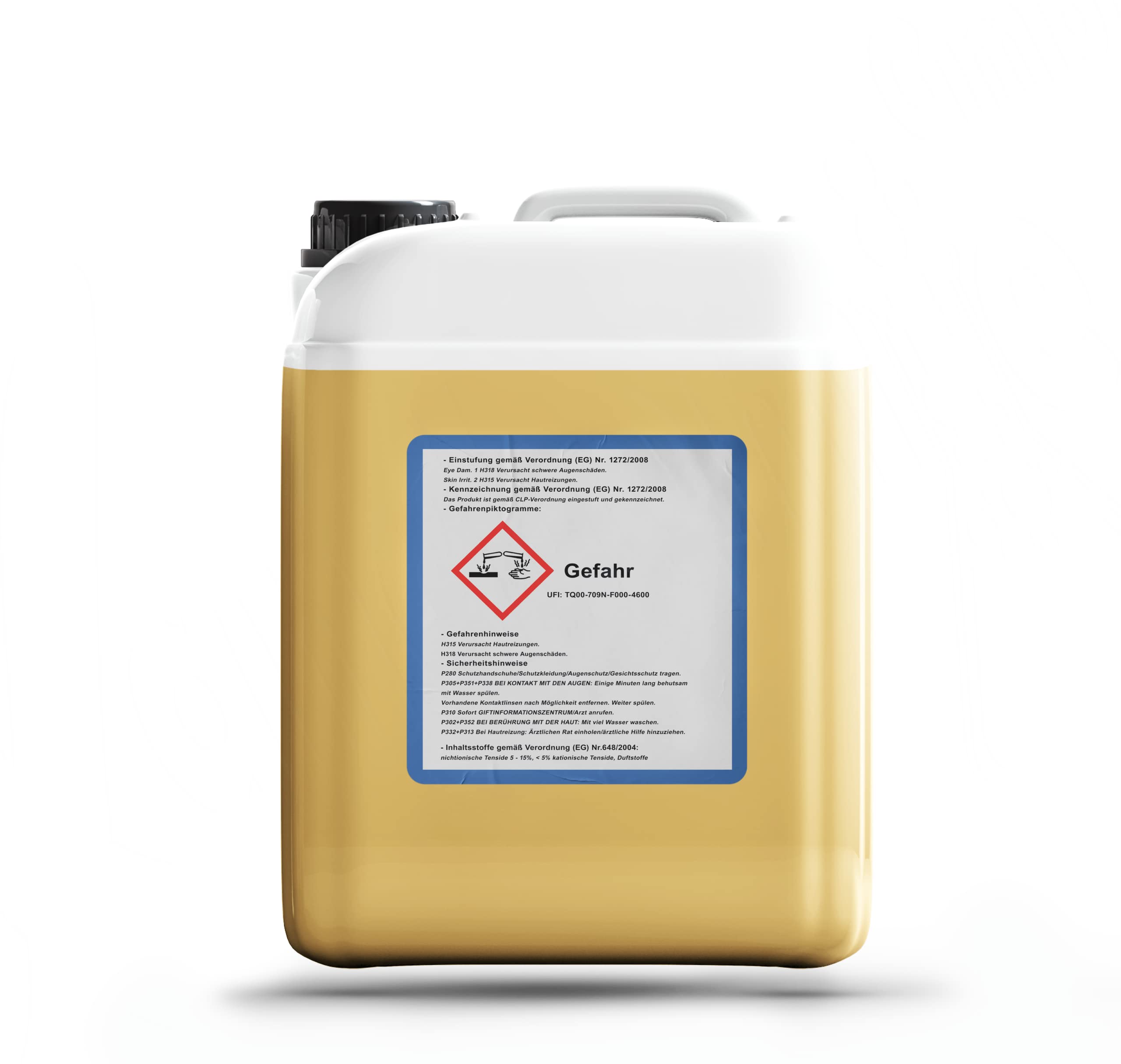 Element Nettoyant concentré pour caravane, camping-car, 5 l, pour bâches, bateaux, bus, élimine facilement les saletés les plus tenaces