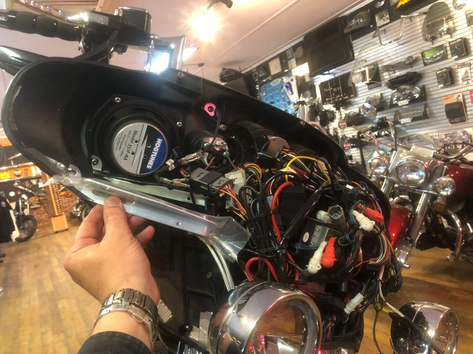 Paire de supports de carénage intérieurs ultra-résistants pour Harley Touring Bagger FLHT FLHX Electra Street Glide 1996-2013