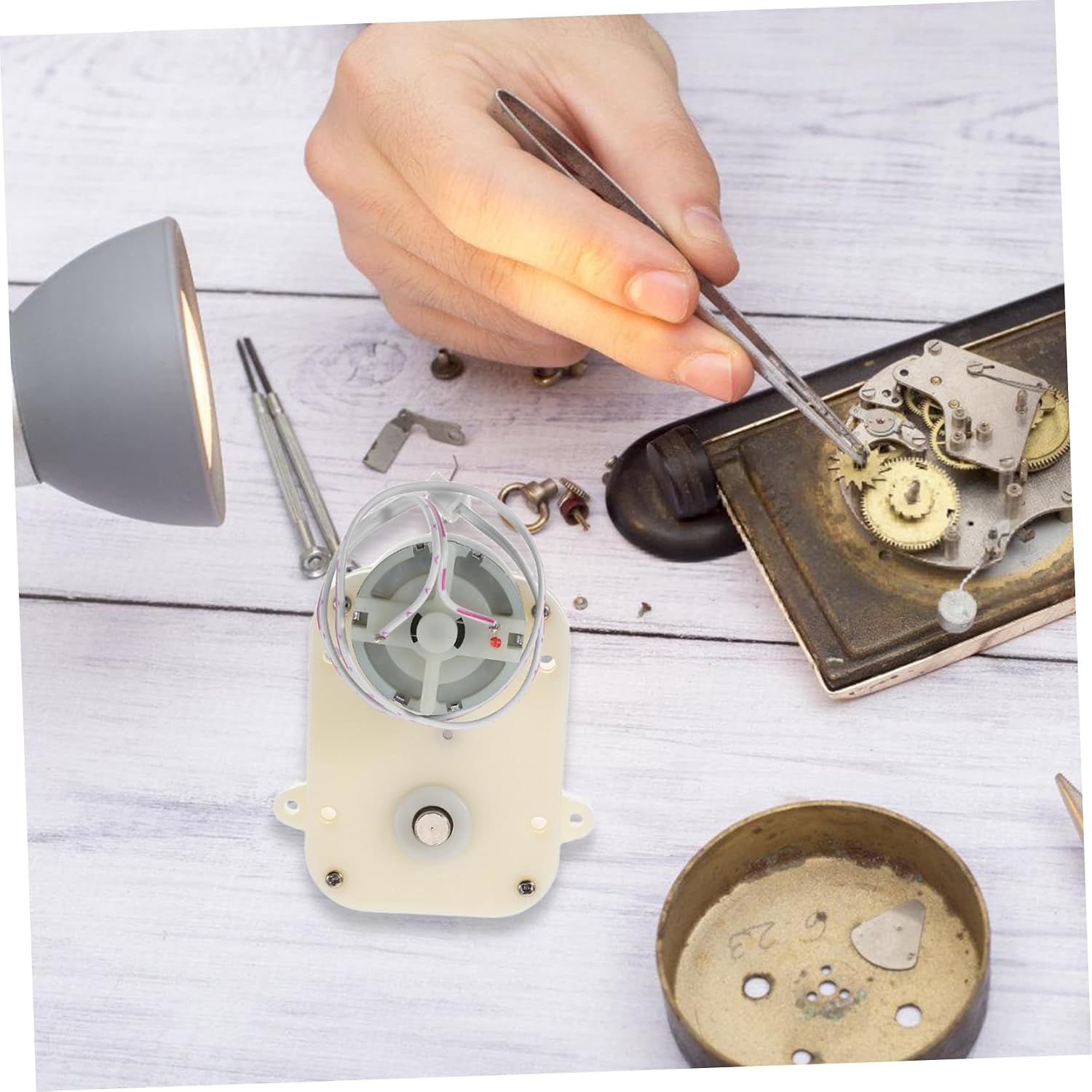 CALLARON High Torque Dc Motor for Watch Winder Box Low Noise Electric Gear Motor for Jewelry Display Easy Installation Efficient Performance Compatible Automatic Watches