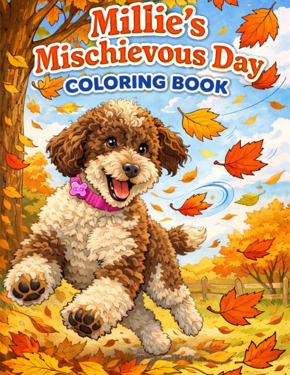 Millie's Mischievous Day Coloring Book
