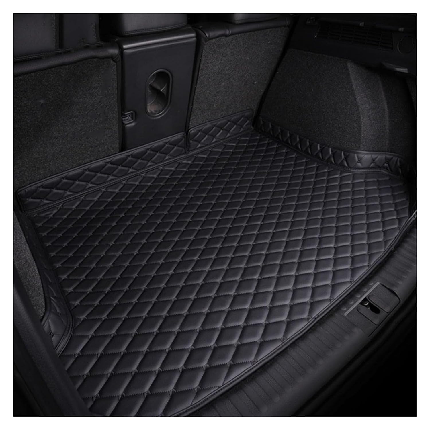 ONEMAJI Car Boot Liner for MG TF 135 TF 120 TF 115 TF 160, Guard Tray Protector Pad Car Boot Cover Anti-Slip Carpets Interior Accessories,Black