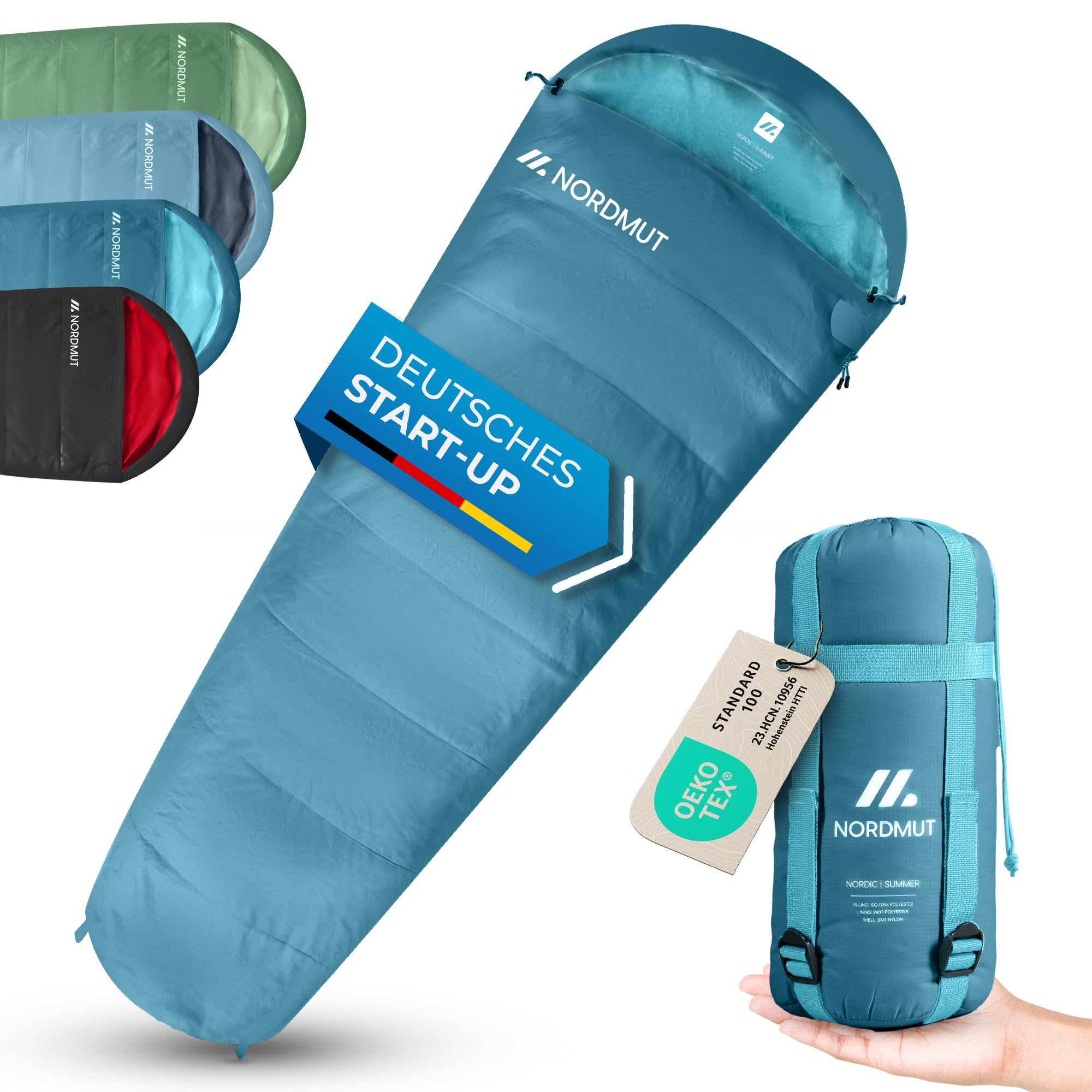 NORDMUT® Schlafsack Erwachsene