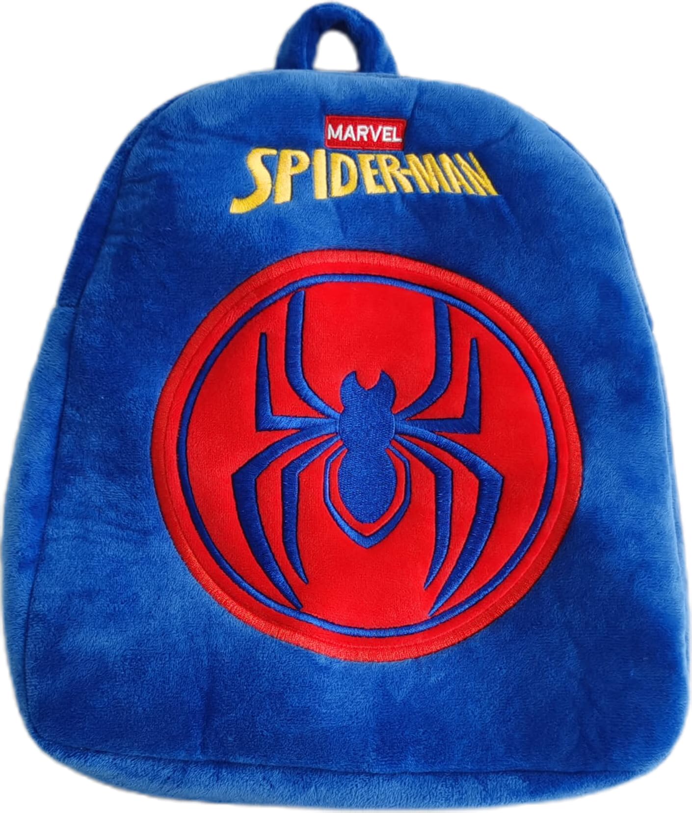 Spider-Man Plush Backpack for Kids Marvel Superhero Toddler Bag for Boys & Girls