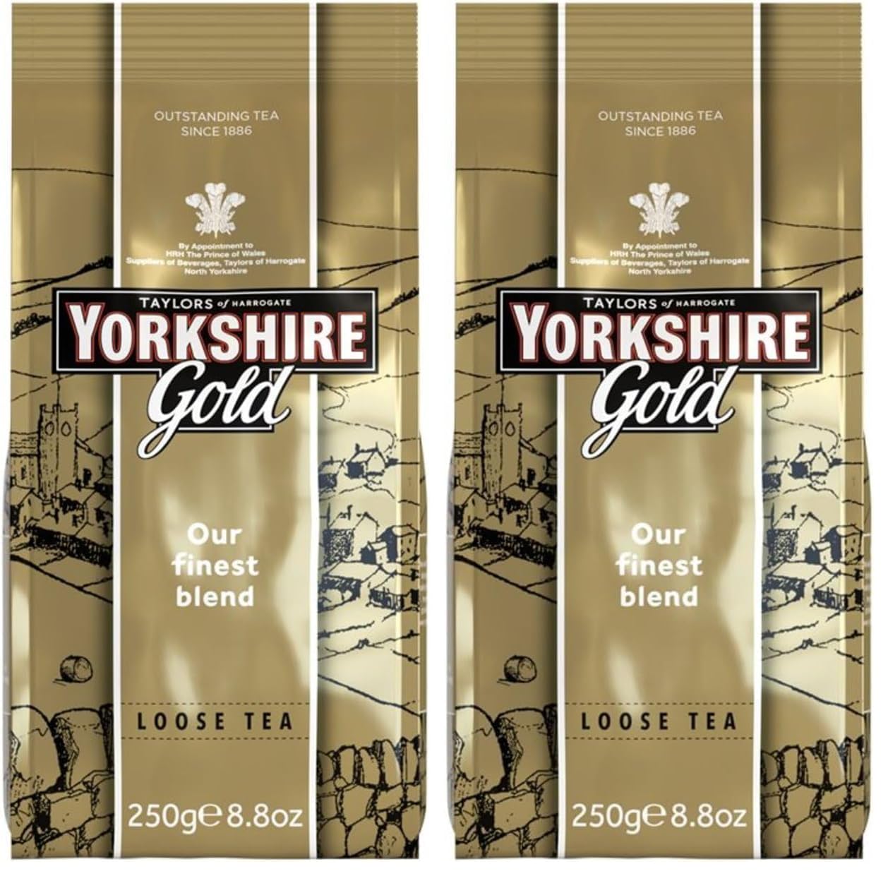 Amazon.com : Yorkshire Tea, Gold, Loose Leaf, Black Tea, 8.8 Ounce