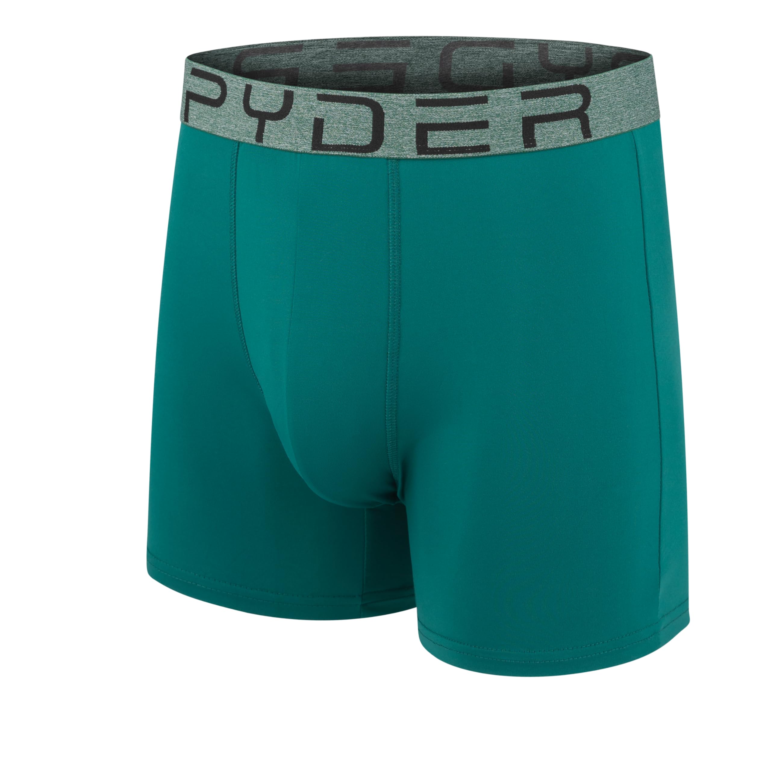 Spyder Calzoncillos tipo bóxer para hombre, paquete de 5 calzoncillos tipo bóxer de poliéster y elastano