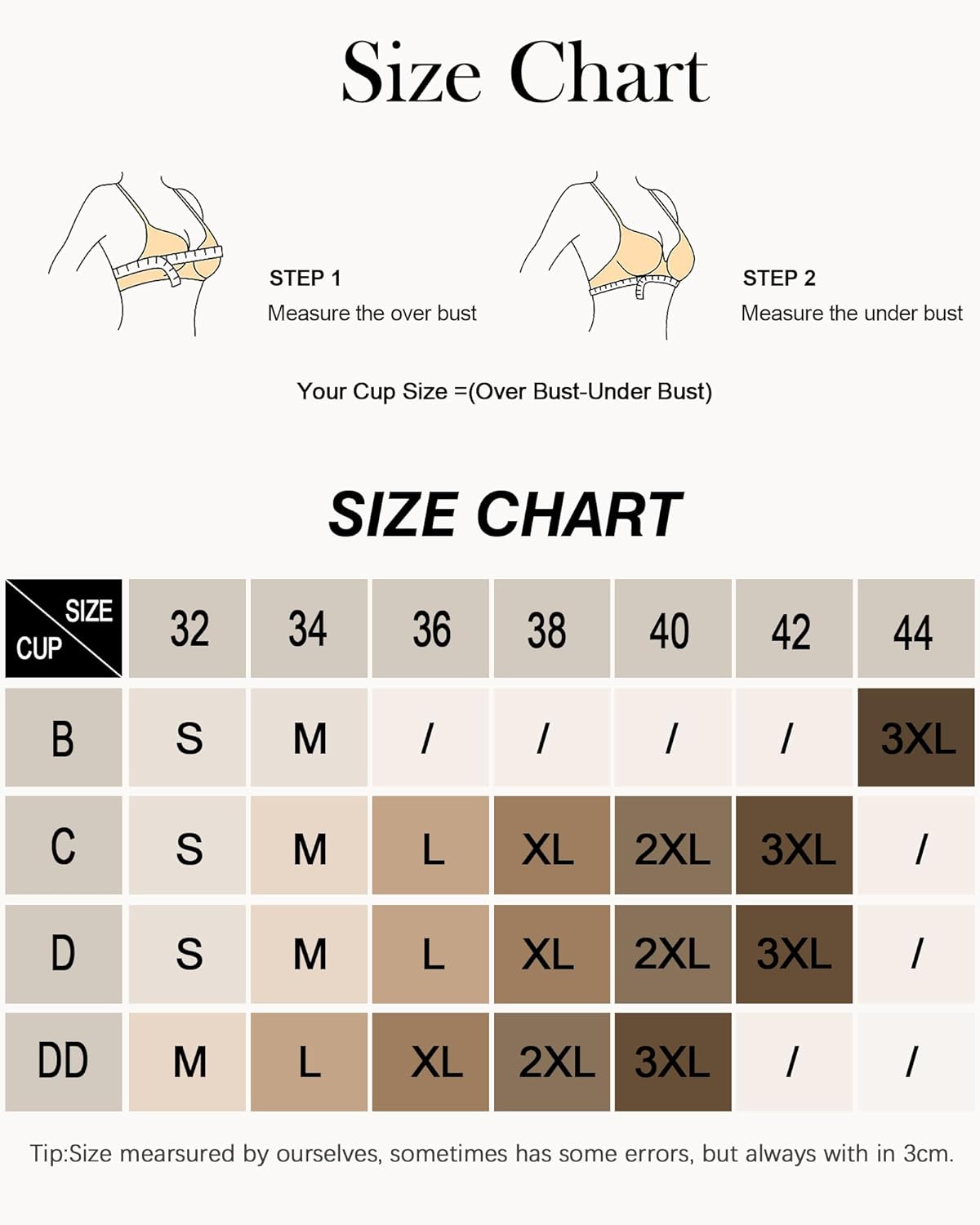 Womens Deep V Bras Wireless Comfortable Bra Supportive No Underwire Bras Tshirt Push Up Bralettes Plunge Seamless Bra - Image 8