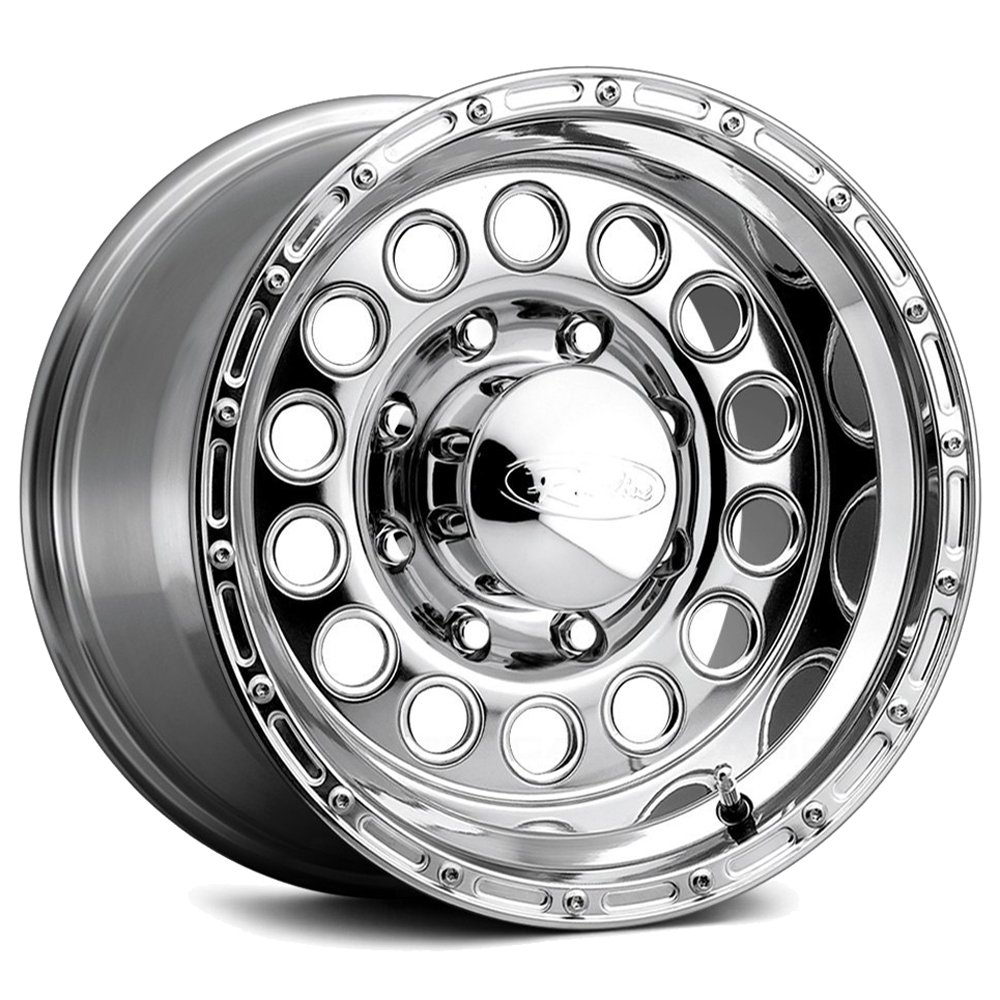 Raceline Wheels 887 ROCKCRUSHER Polished Wheel (16 x 10. inches /8 x 165 mm, -24 mm Offset)