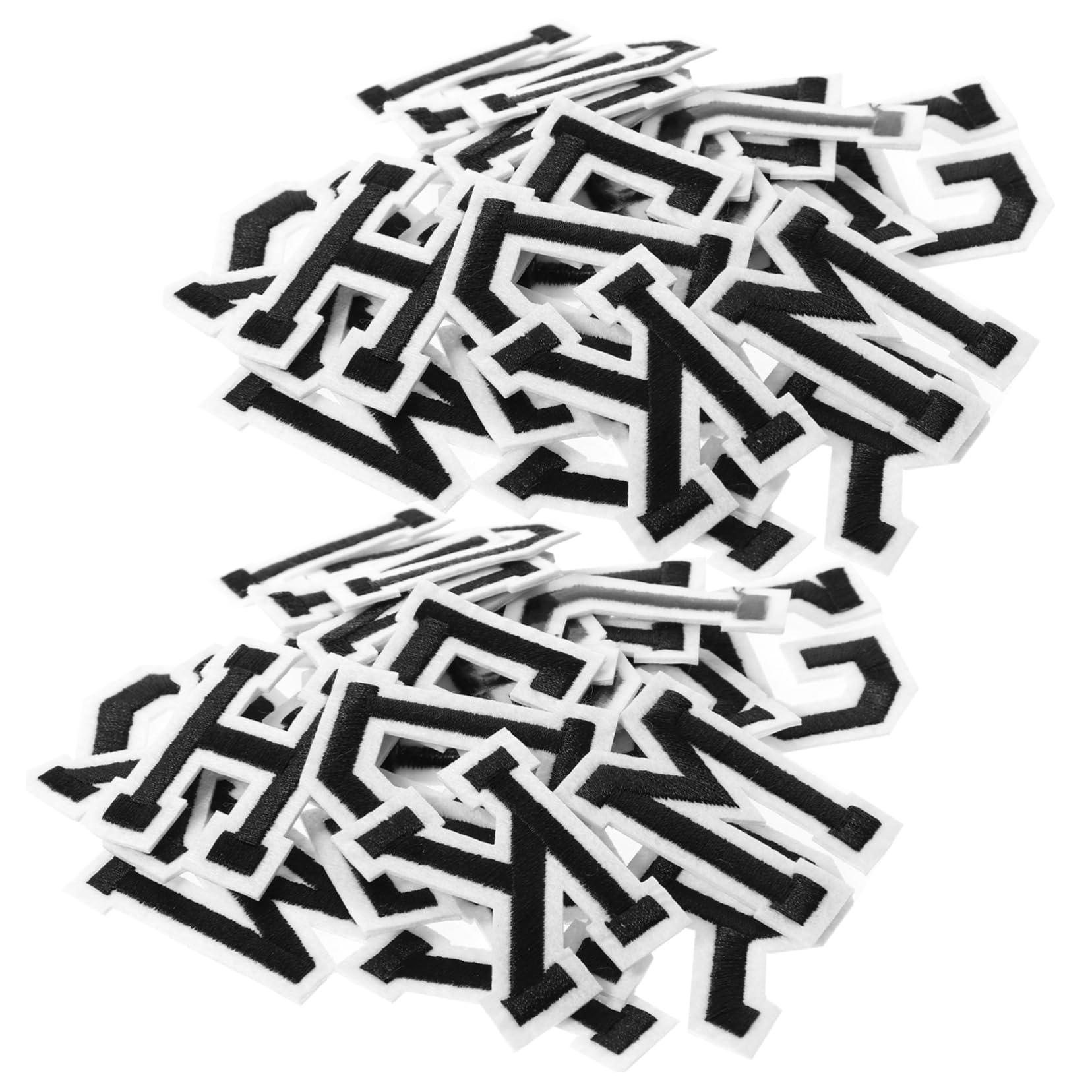 VILLCASE 10juegos Parches De Letras Termoadhesivos Para Ropa De Parches Decorativos Para Reparación De Prendas y Accesorios De Vestir Para Personalizar Chaquetas Camisas Pantalones y