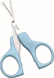 Marco Boni Tesoura Infantil Ponta Arredondada Cabo Plástico Aço Inox 1780 Azul 1 Unidade