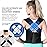 VOKOKOYA Posture Corrector for Women and Men,Adjustable Shoulder Straightener,Back Support Brace,Upper Spine scoliosis, hunchback