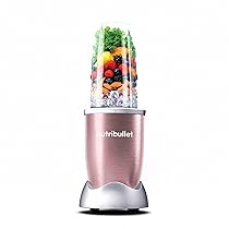 nutribullet Pro 900 Watt, Frullatore Elettrico, bicchiere da 700 ml, Frullatore Tritatutto Multifunzione, NB904RG