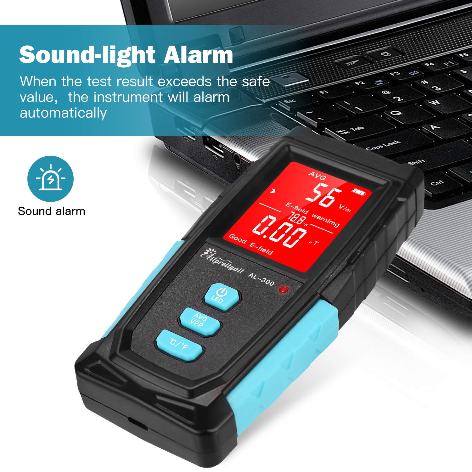 Buy Allprettyall EMF Meter Rechargeable Radiation