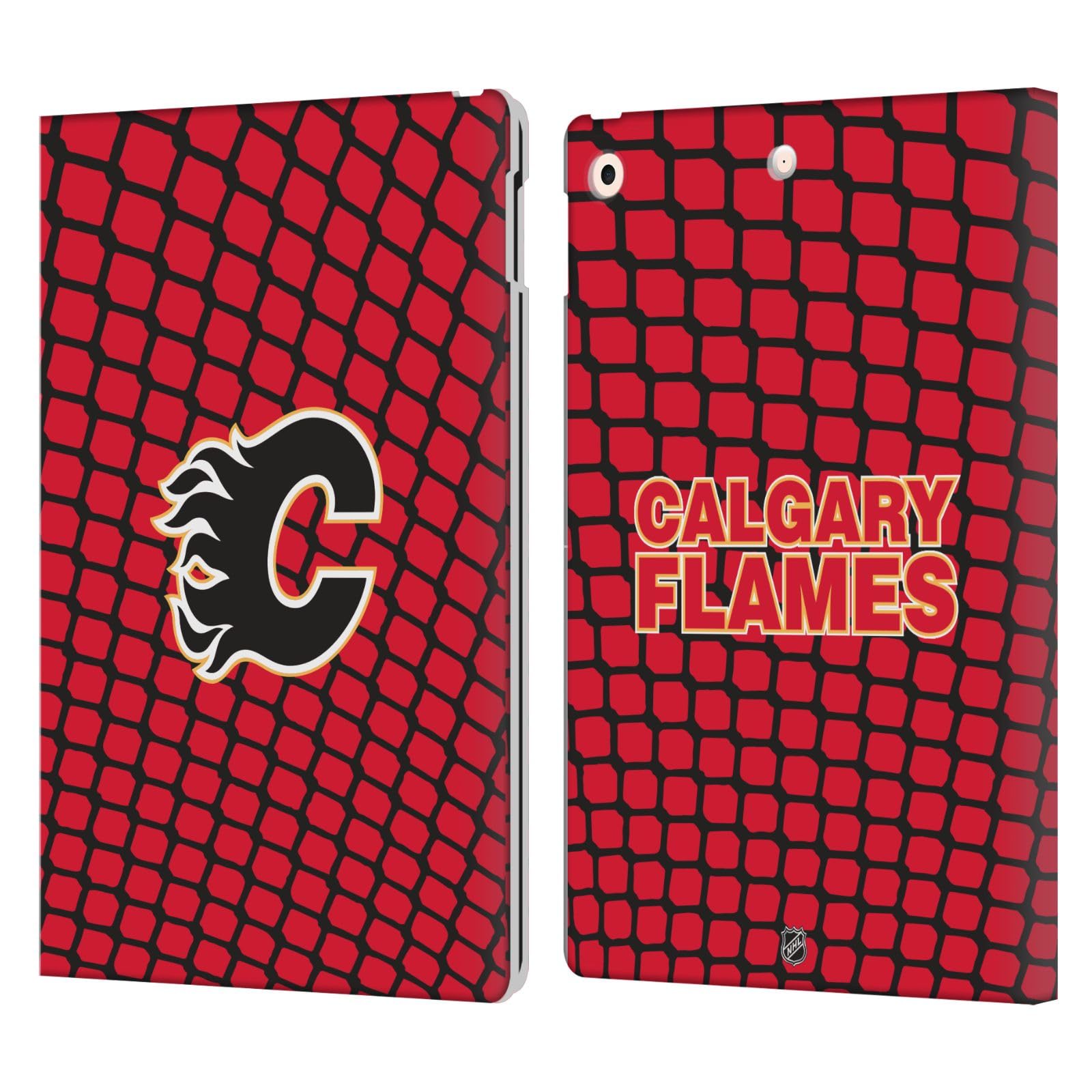 Étui iPad 10.2 Calgary Flames en cuir Head Case Designs - 7