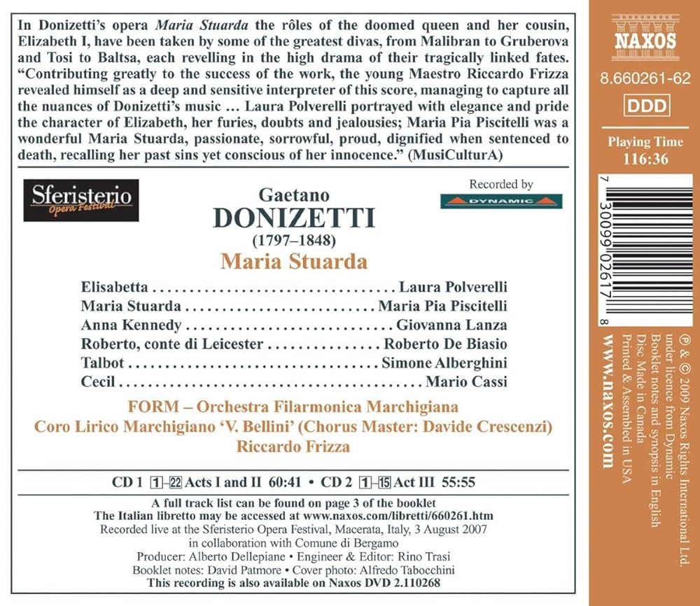(未使用･未開封品)　Donizetti: Maria Stuarda [DVD] [Import] ar3p5n1 Amazon.co.jp: ドニゼッティ:歌劇「マリア・ストゥアルダ