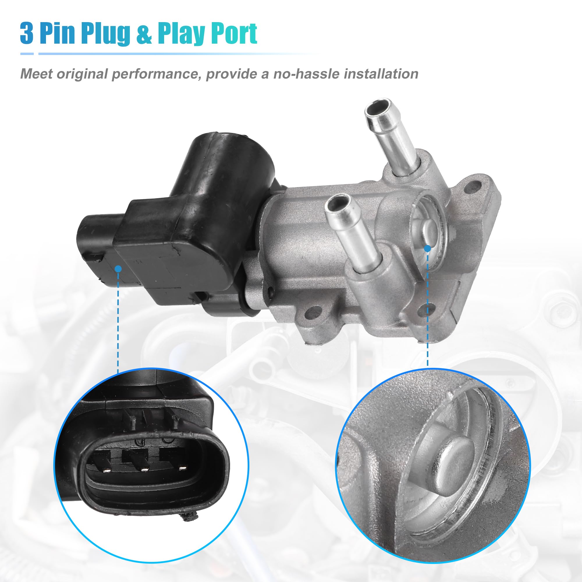 Amazon.com: uxcell Car Idle Air Control Valve Replacement for