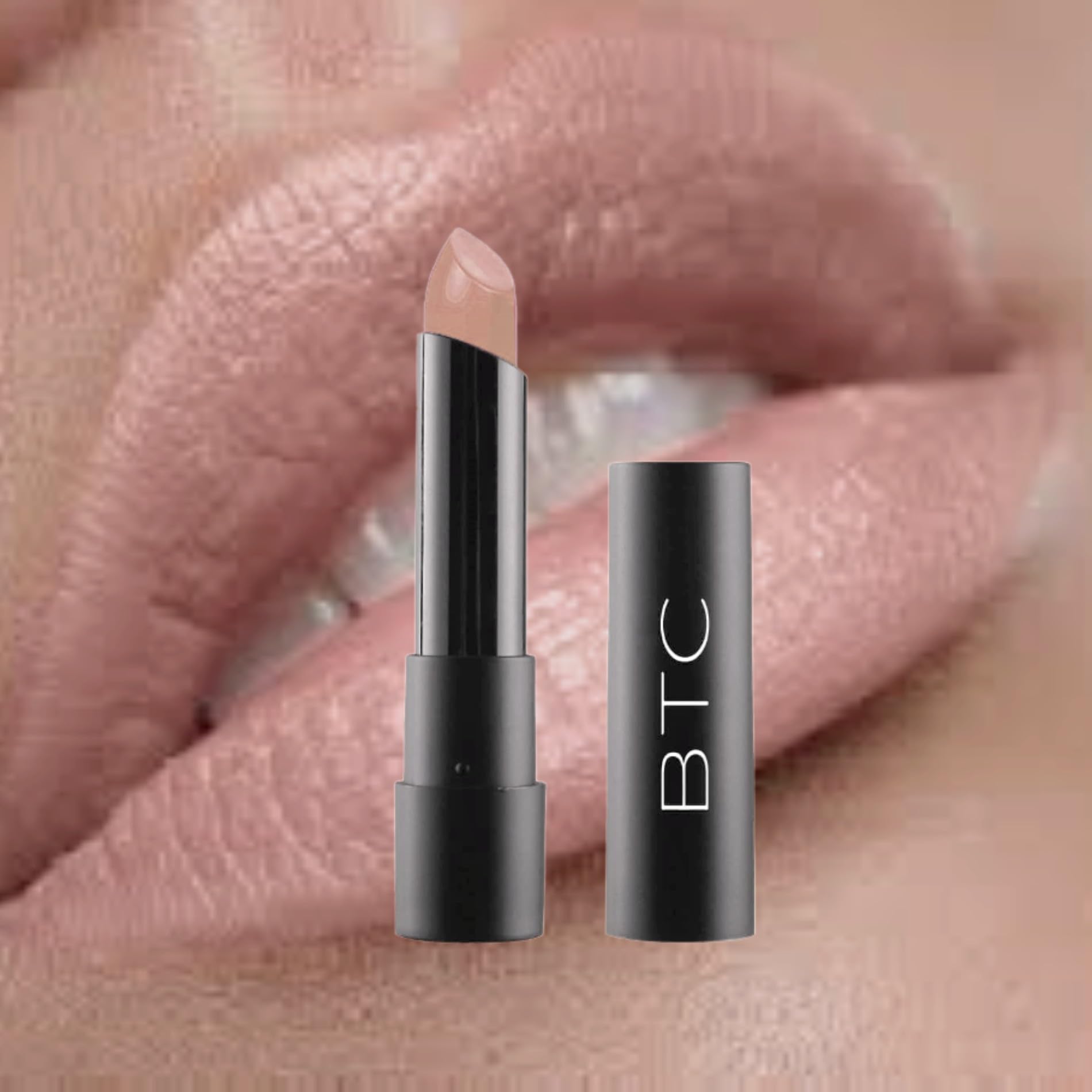 By The Clique Moisturizing Pale Pink Nude Satin Lipstick | Everyday Play