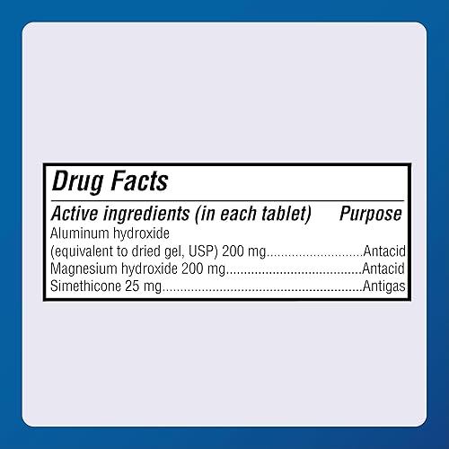 Miniatura 3 de MAJOR Mintox Plus Tabs - Tabletas antigas Anácid Plus - Ayuda a aliviar rápidamente la indigestión ácida, la acidez estomacal, el estómago agrio y