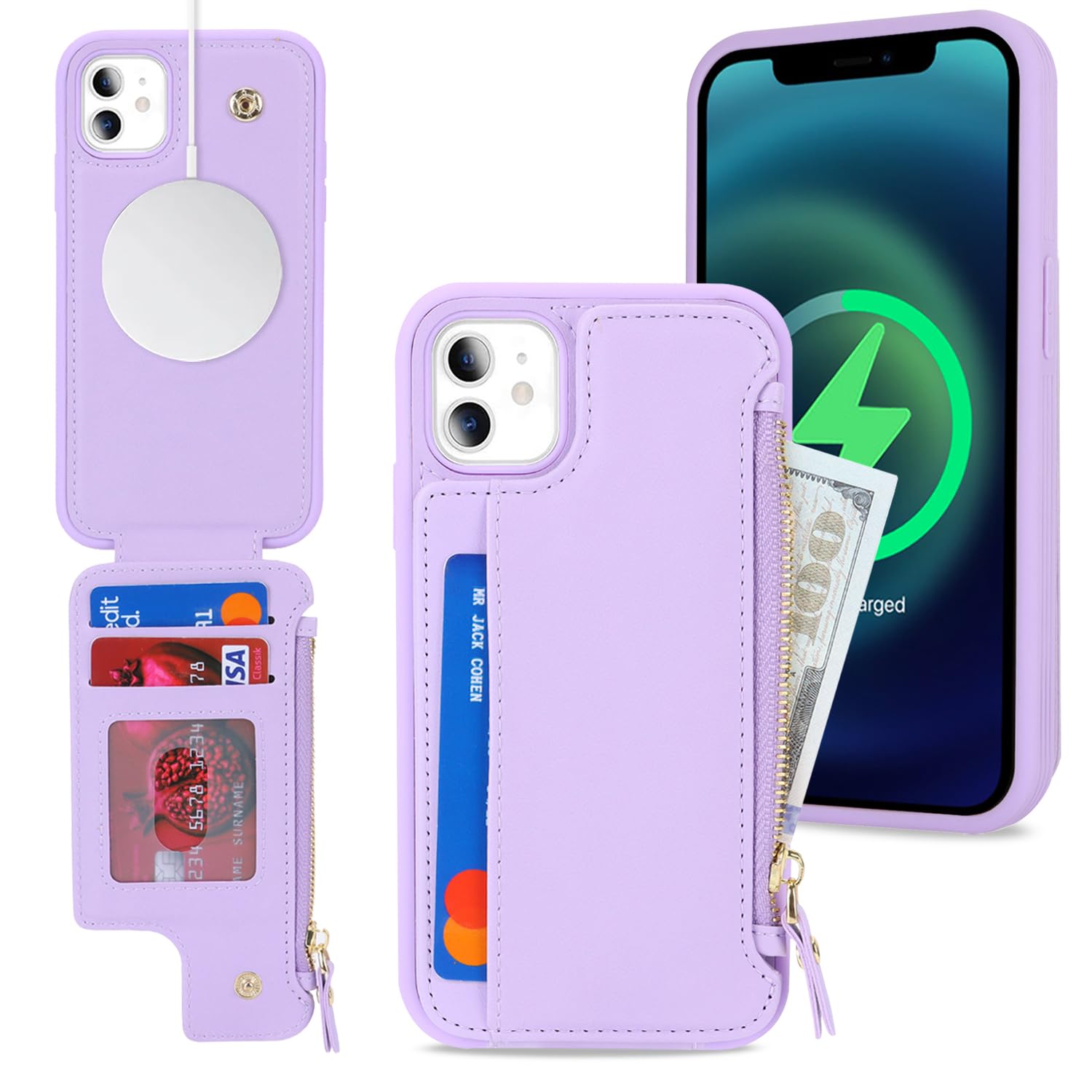 SailorTech iPhone 11 Case with Credit Card Holder magsafe