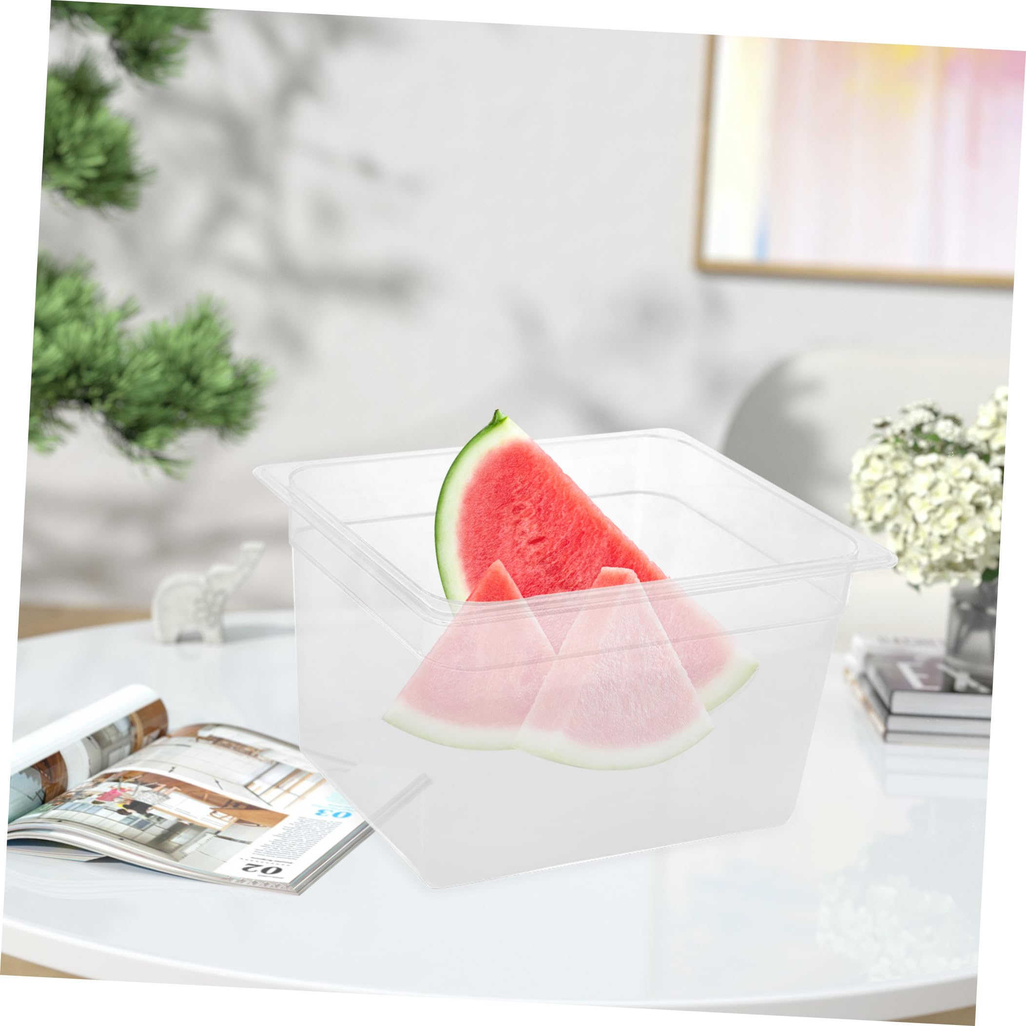 11 L Récipient en Plastique Transparent de Cuisson à Basse Température