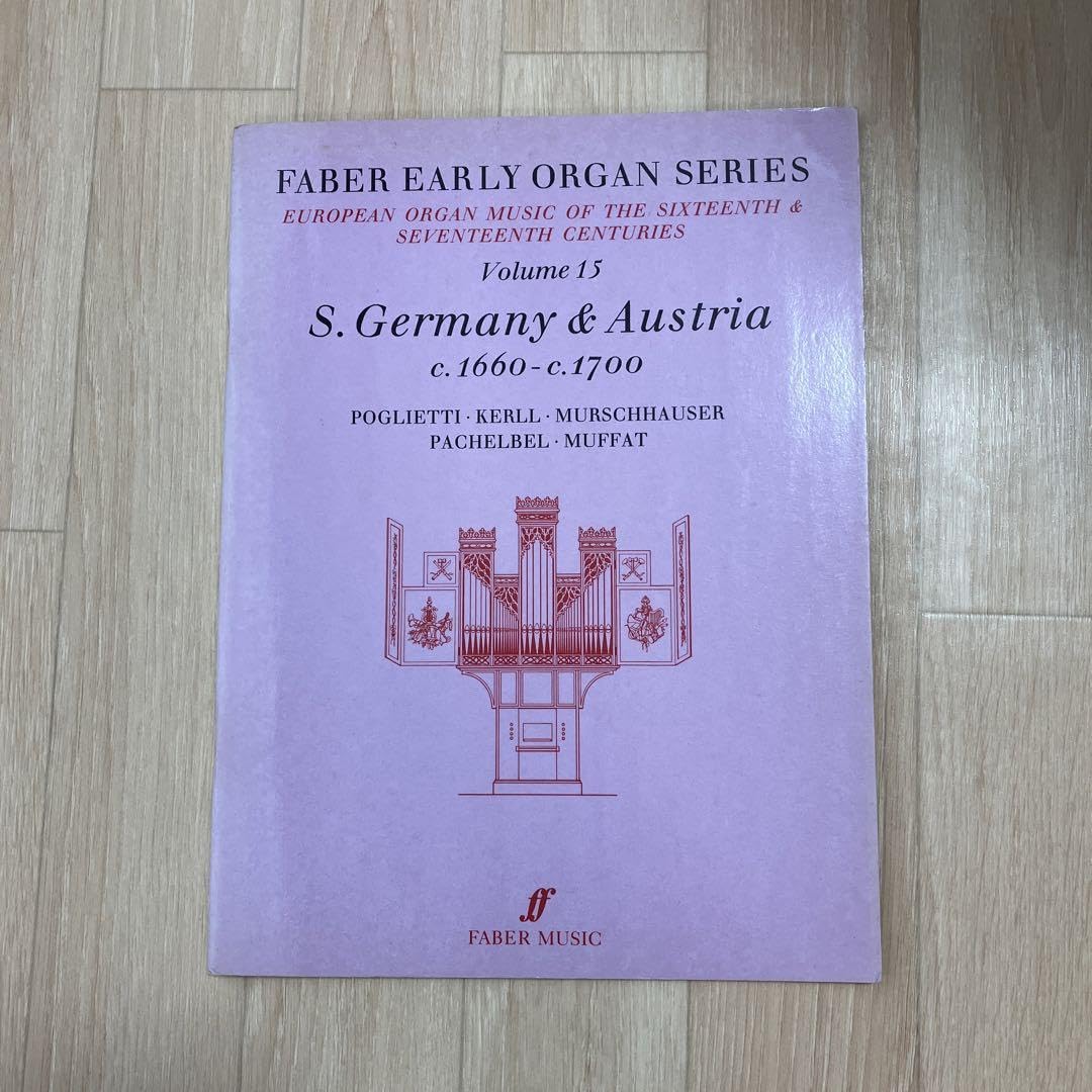 オルガン楽譜15冊セット Amazon.co.jp: オルガン譜Faber Early Organ Series Vol.15