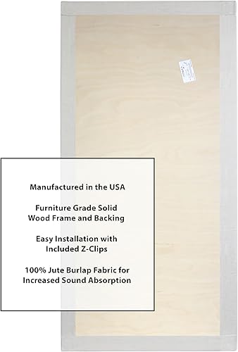 Miniatura 5 de ATS panel acústico de 24 x 48 x 2 pulgadas Ivory