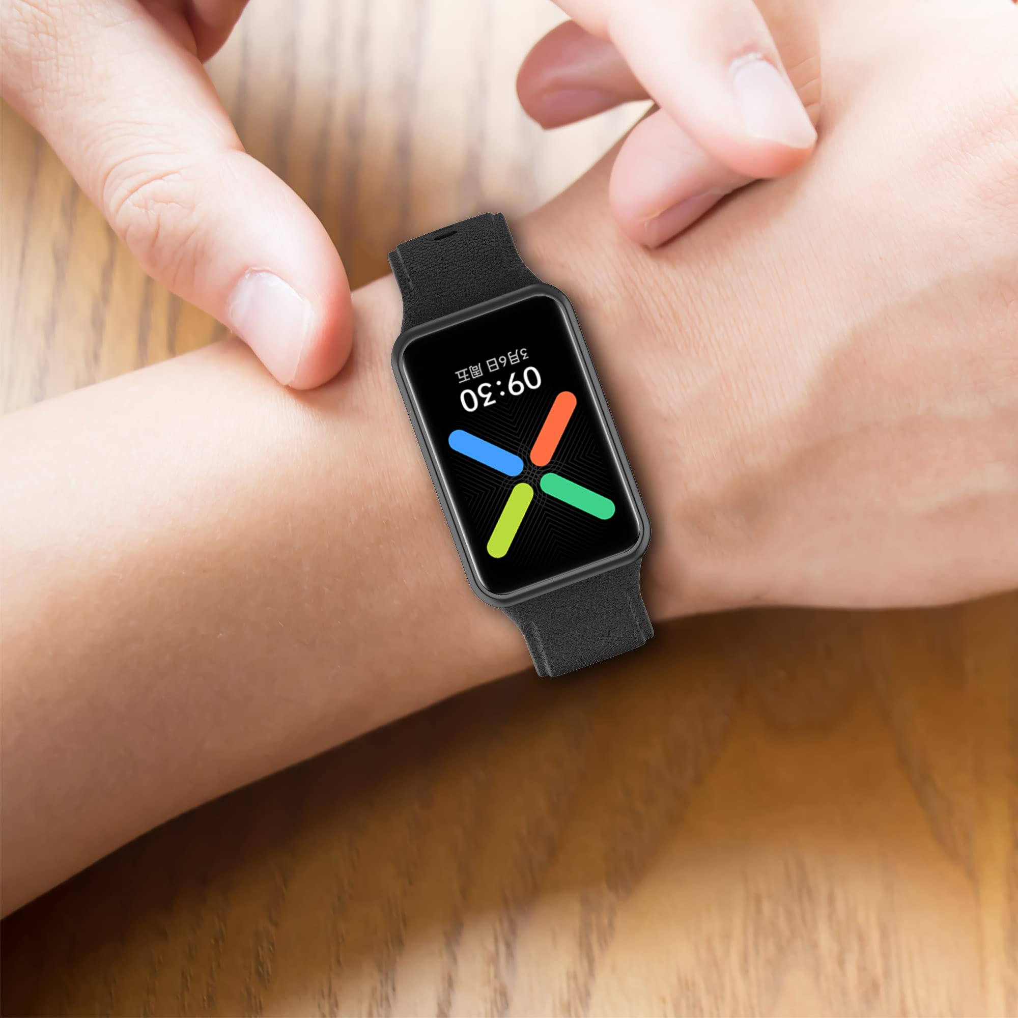 Silicona Suave Reloj de reemplazo Correa para OPPO Watch Free Reloj Inteligente