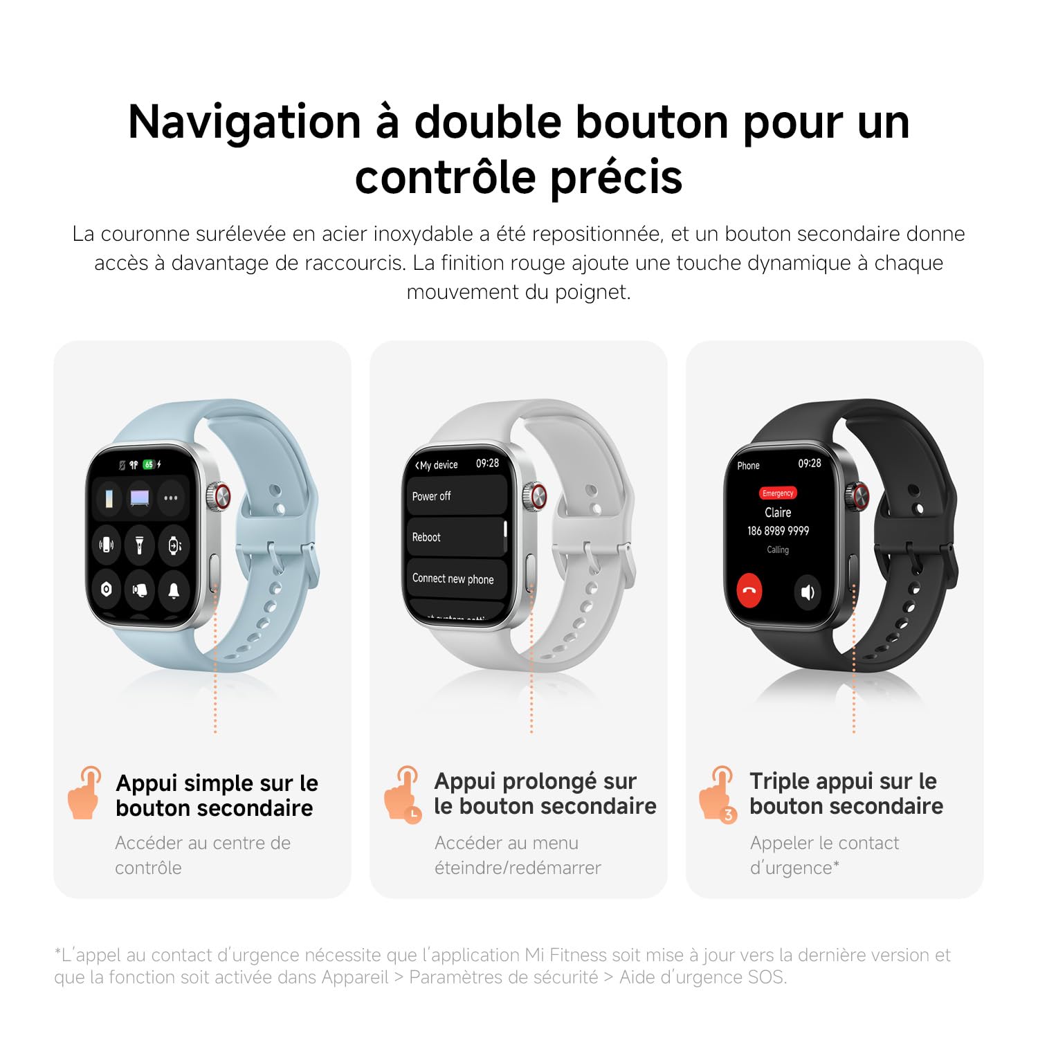 XIAOMI Redmi Watch 6 Montre Connectée Homme Femme AMOLED 2.07" Suivi Sport Fitness 150+ Modes Sport Autonomie 24 Jours 5ATM GPS Noir