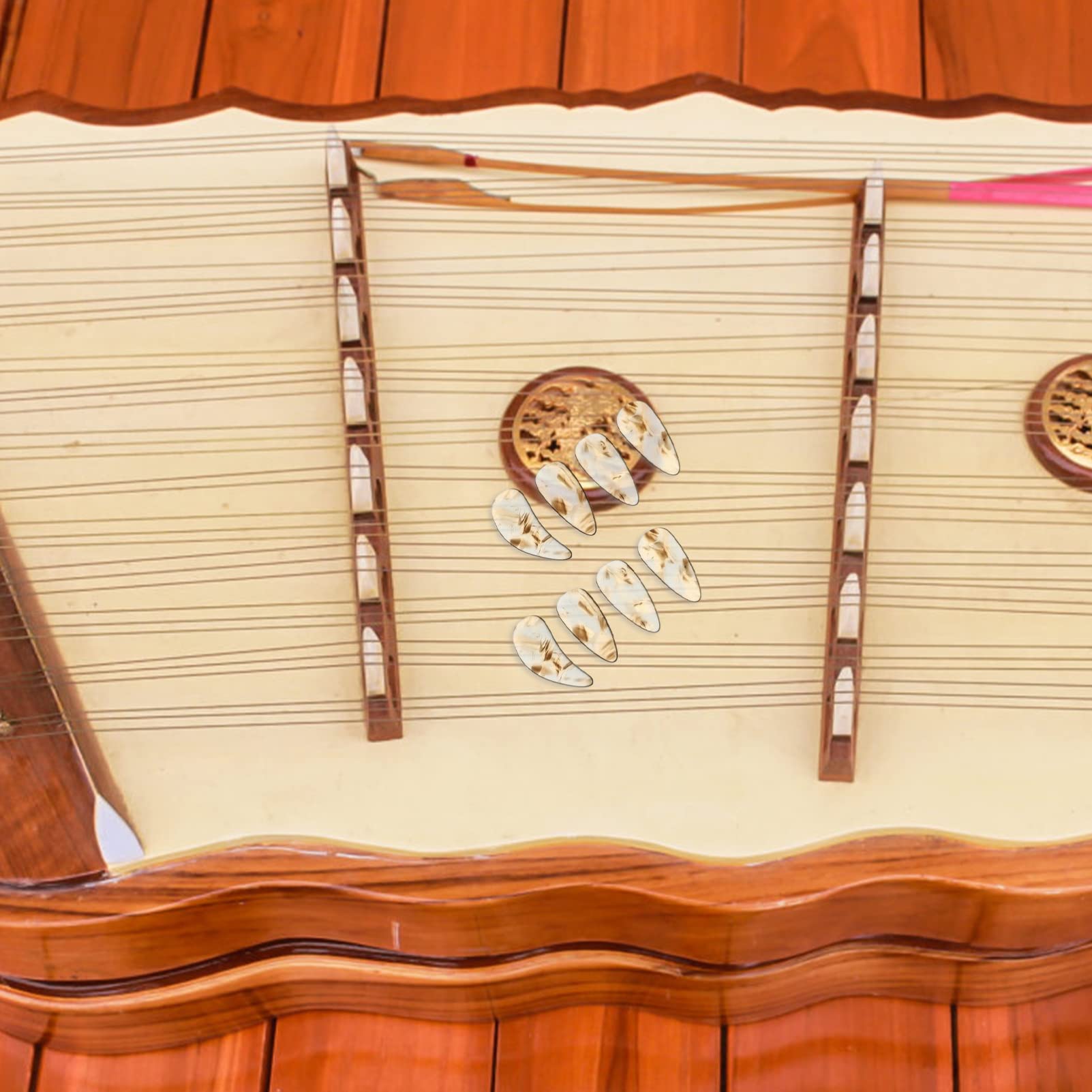 LANDTOM Professional Fuxi guqin, suitable for adults/children/advanced/intermediate/elementary (Black)