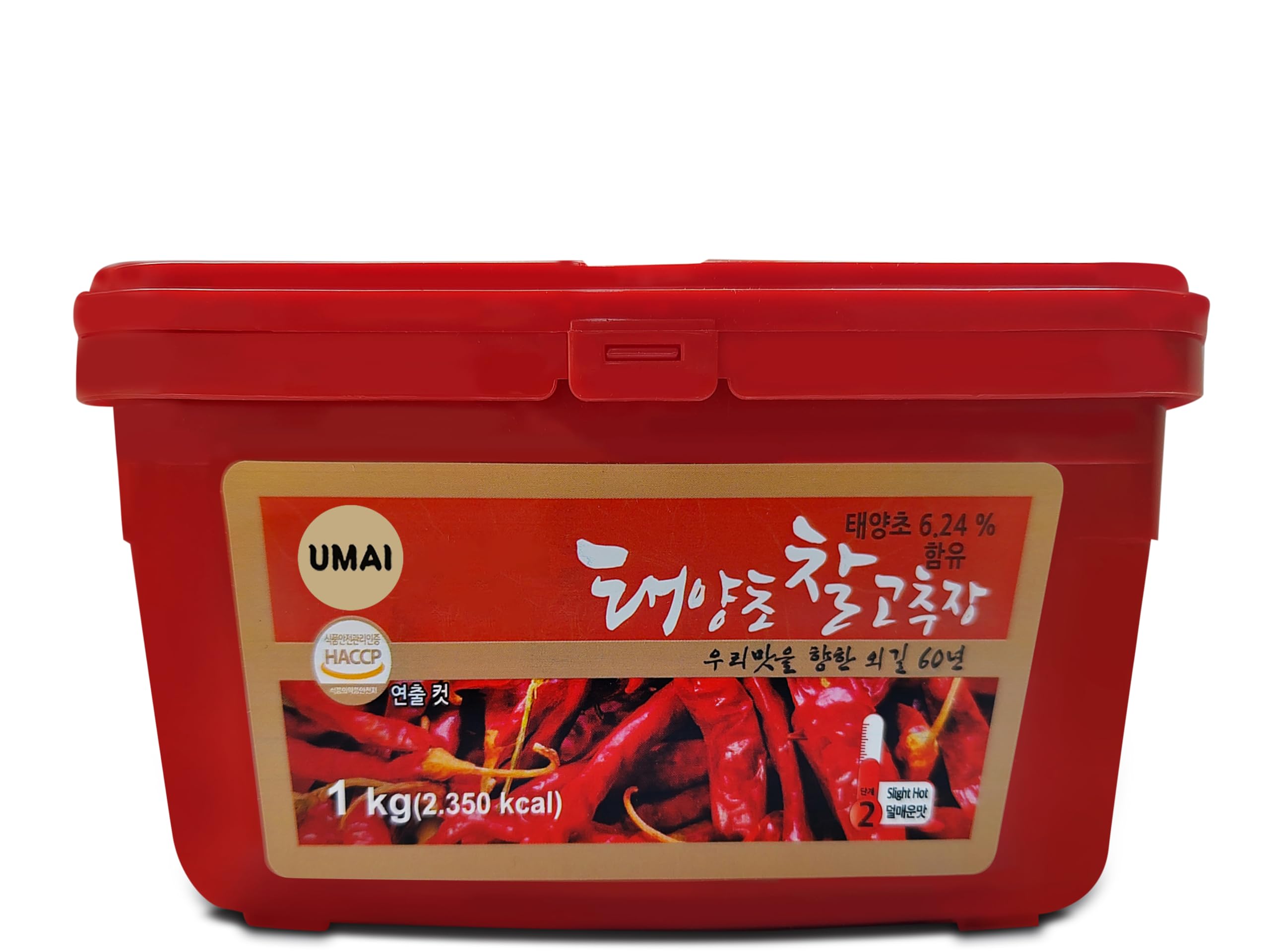 UMAI Korean Gochujang Chili Paste 1kg | Hot Pepper Paste I Provides Umami-Rich Sweet Heat