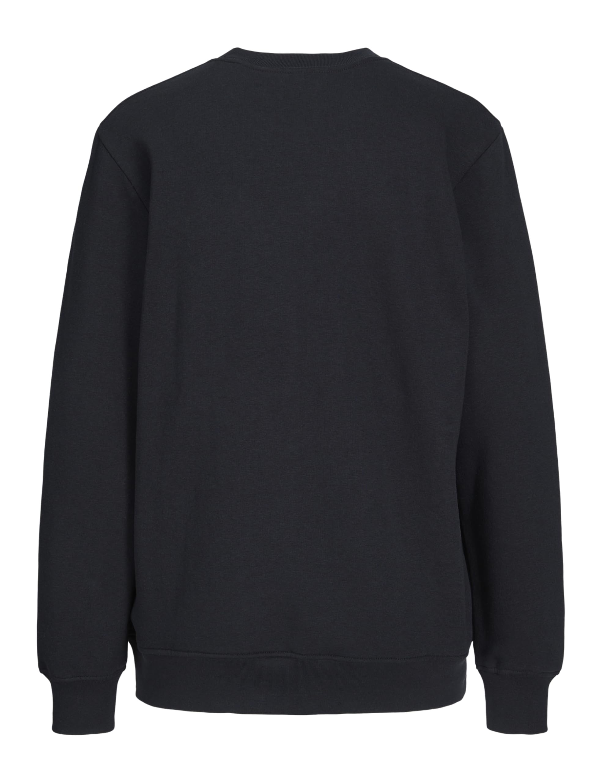 JACK & JONES Jxabbie Ls Rel Every Brush Crew Noos damska bluza czarna/nadruk: białe logo Jjxx, L, Czarny/nadruk: białe logo Jjxx, L